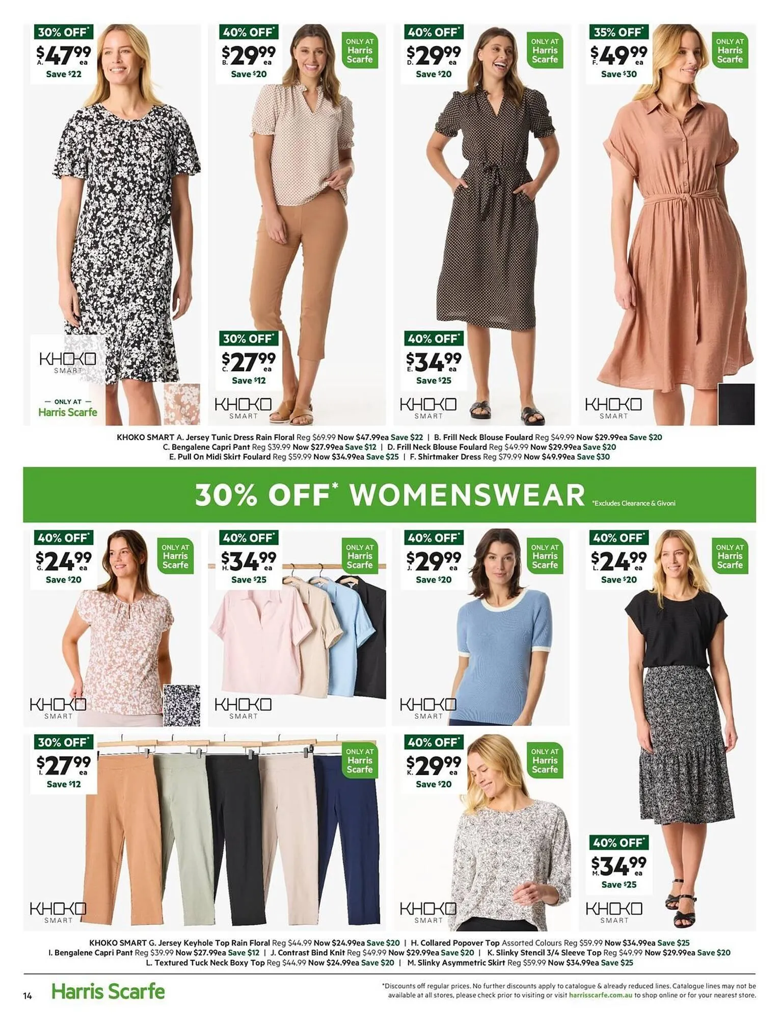 Harris Scarfe catalogue - Catalogue valid from 22 September to 11 October 2025 - page 14