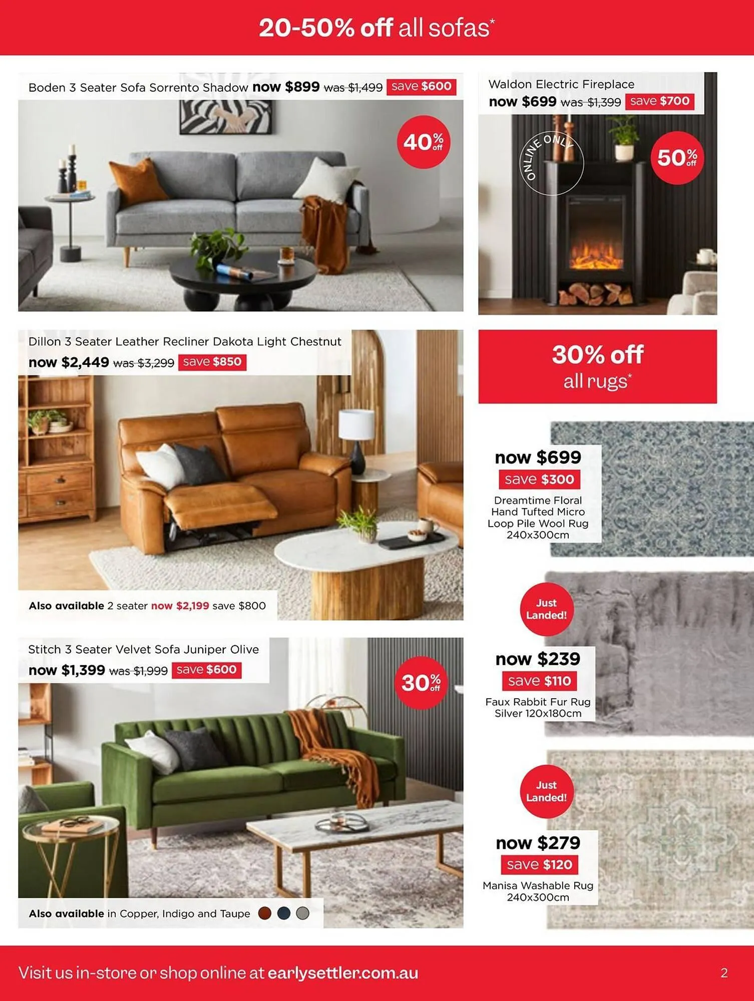 Early Settler catalogue - Catalogue valid from 27 May to 6 July 2025 - page 2