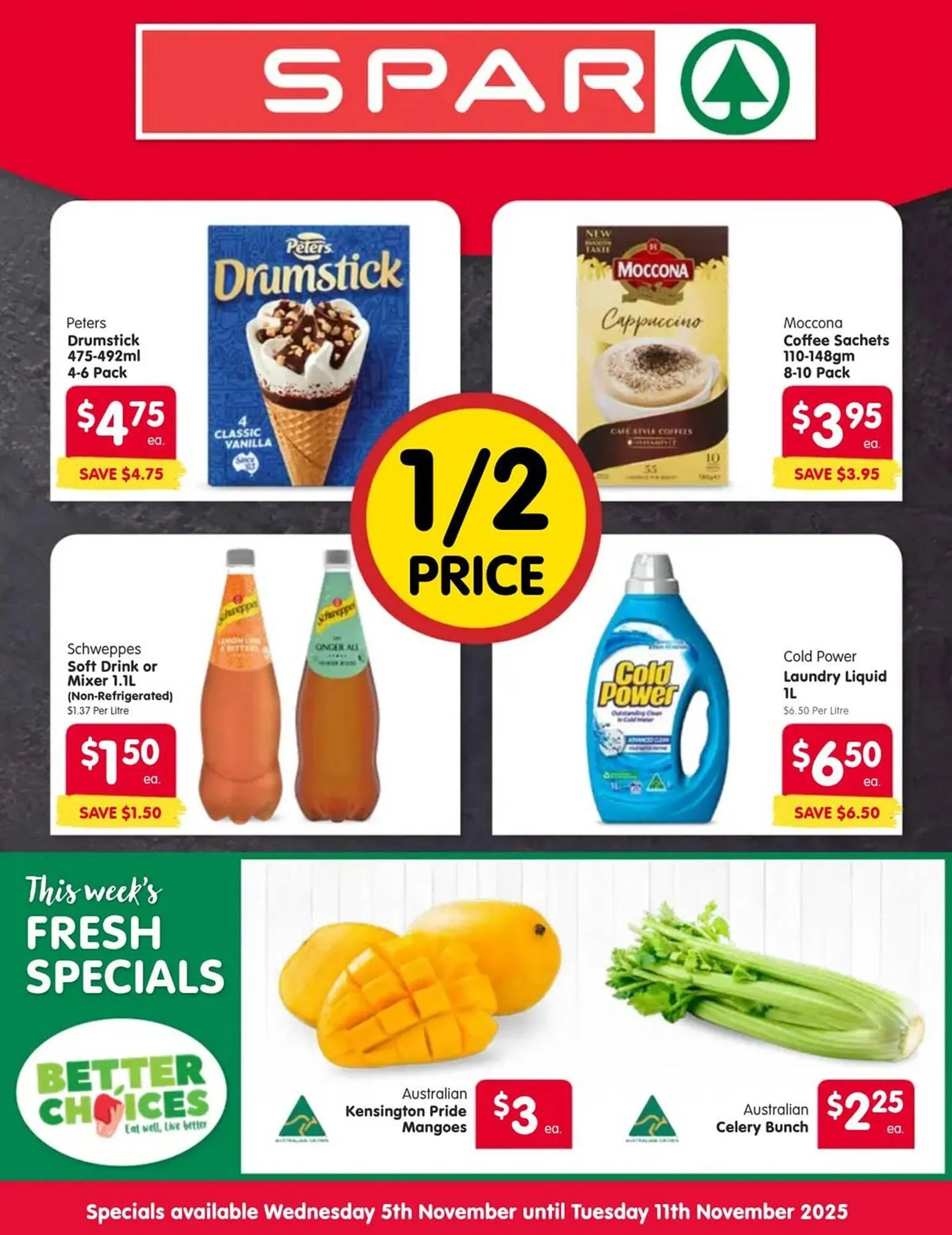Spar catalogue - Catalogue valid from 5 November to 11 November 2025 - page 1