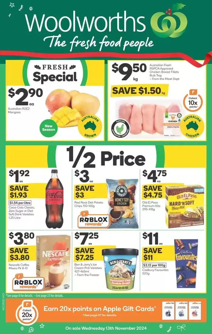 Weekly Specials - 13/11 - Catalogue valid from 13 November to 19 November 2024 - page 1