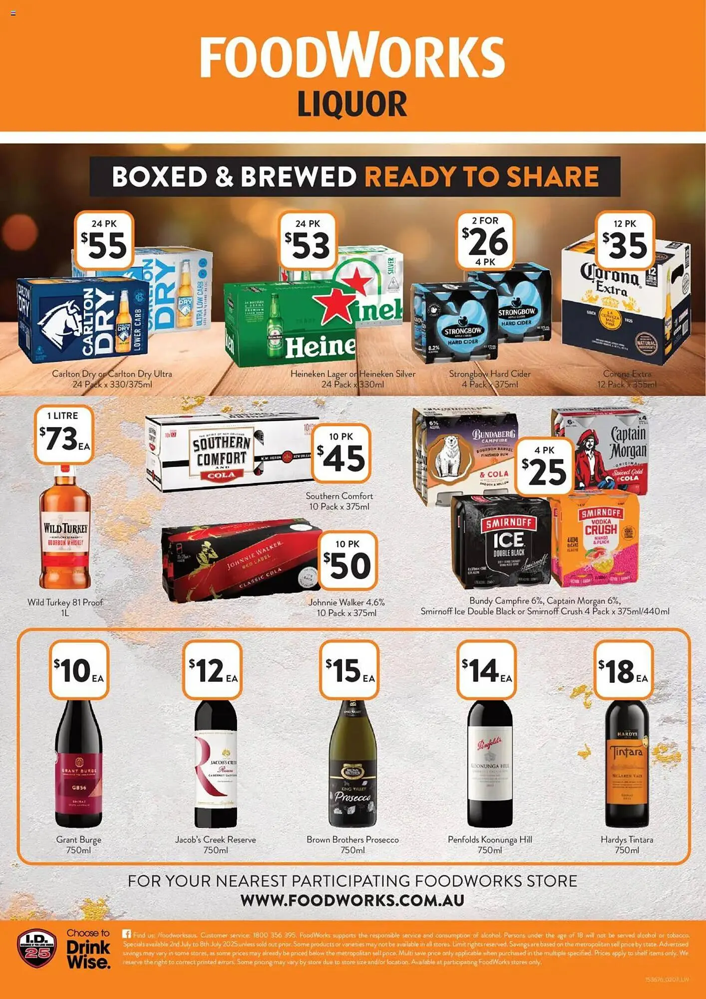 Foodworks catalogue - Catalogue valid from 1 July to 8 July 2025 - page 1