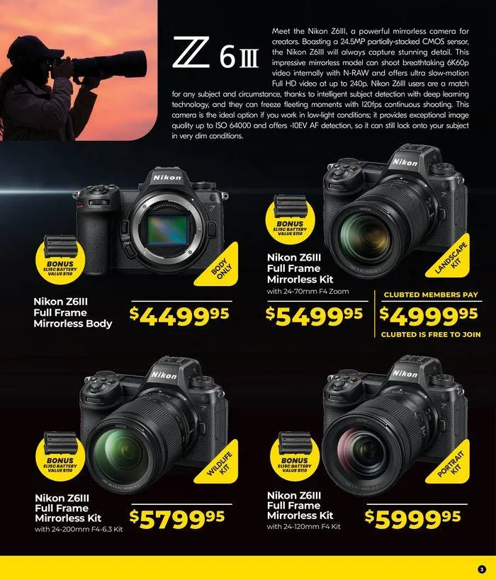 Nikon Catalogue - Catalogue valid from 29 August to 1 September 2024 - page 3