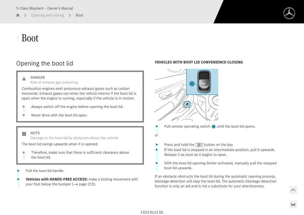 S - Class Maybach - Catalogue valid from 11 September to 11 September 2025 - page 212