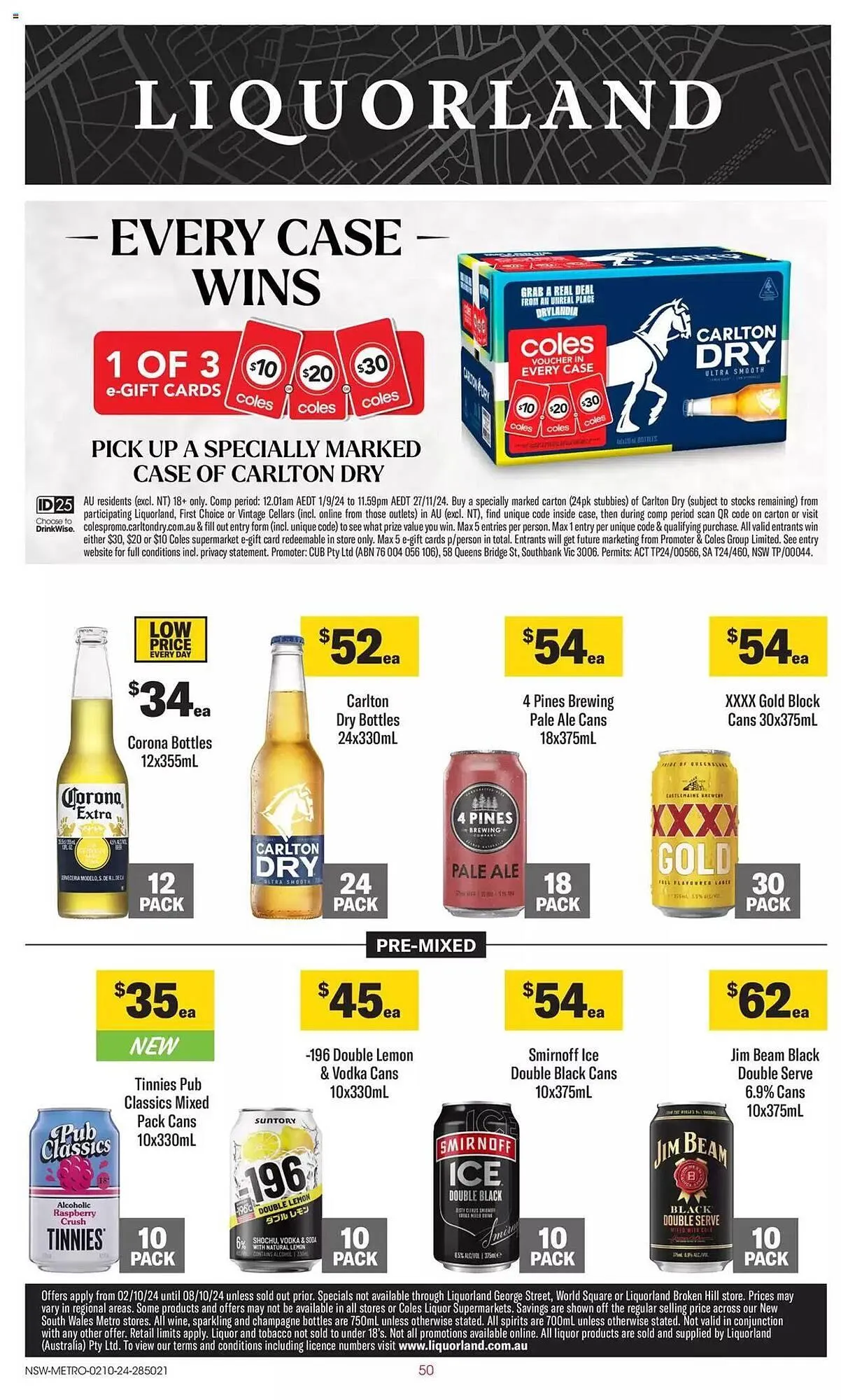 Liquorland catalogue - Catalogue valid from 2 October to 8 October 2024 - page 1