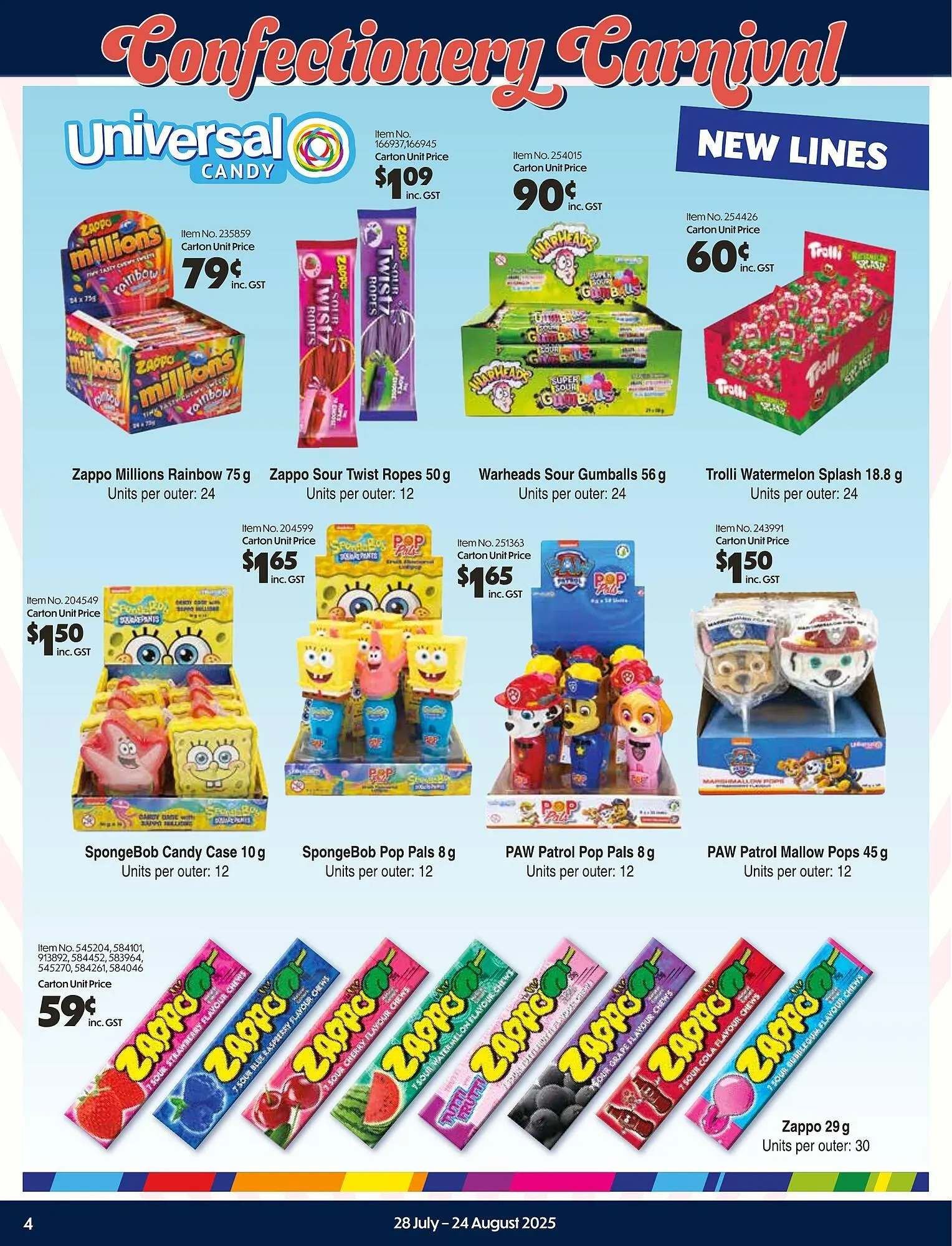 Campbells Wholesale catalogue - Catalogue valid from 28 July to 24 August 2025 - page 4