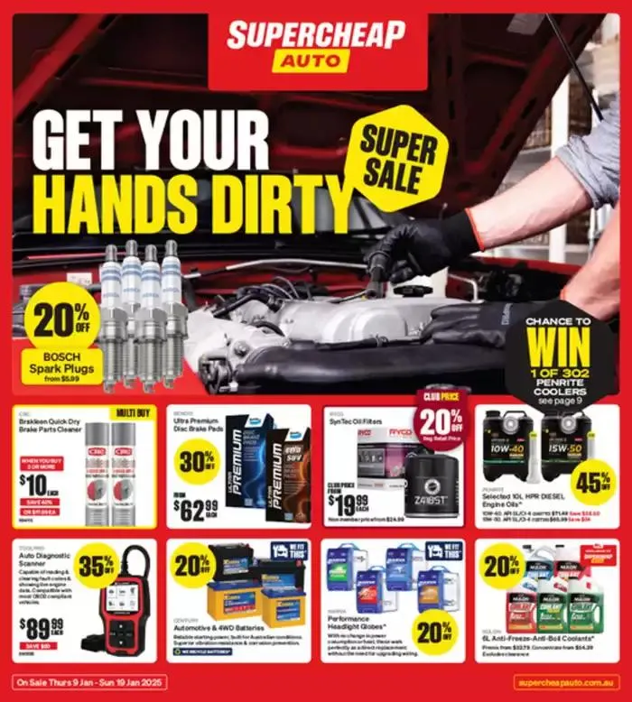Get Your Hands Dirty - Catalogue valid from 9 January to 19 January 2025 - page 1