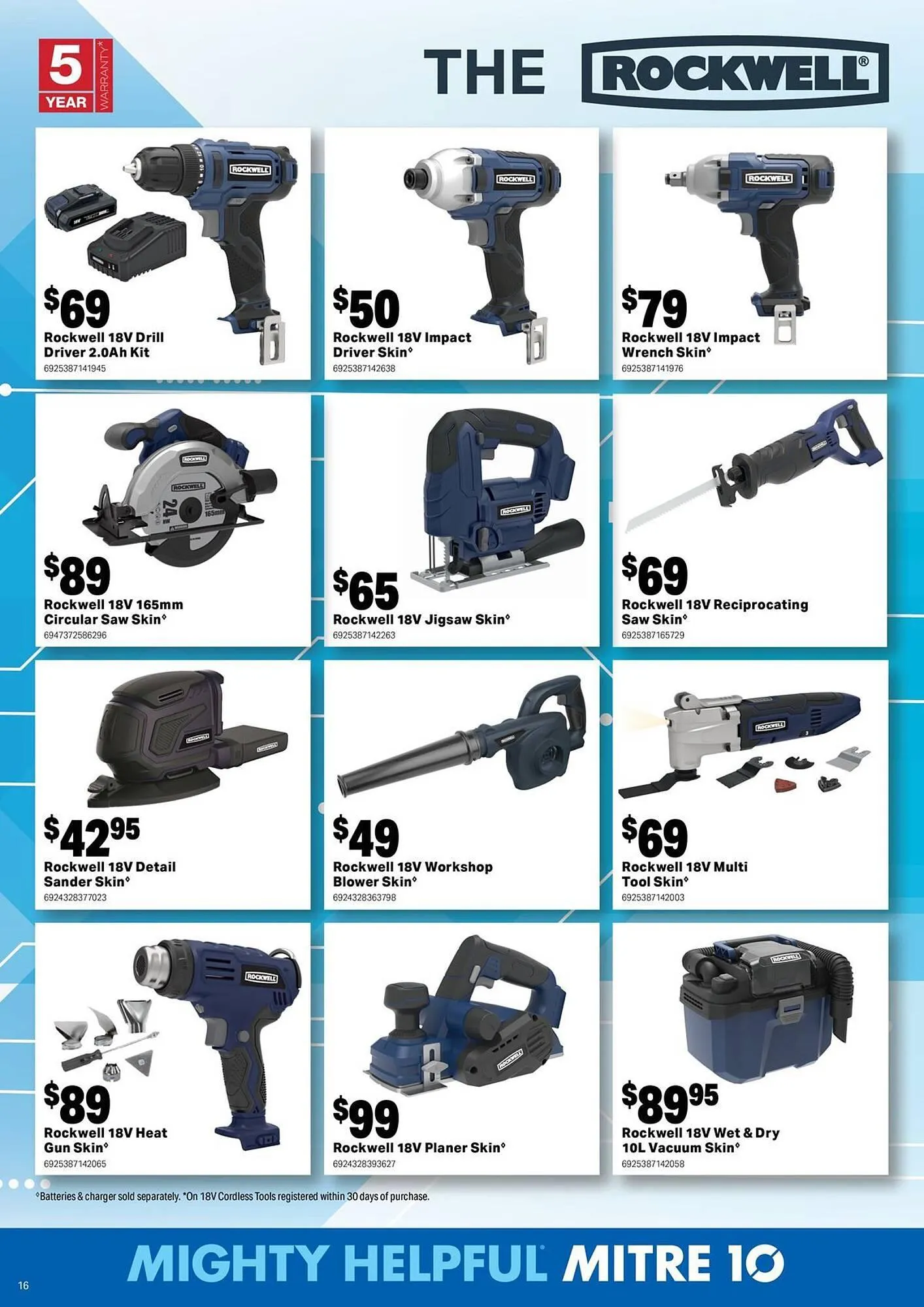Mitre 10 catalogue - Catalogue valid from 9 July to 27 July 2025 - page 16