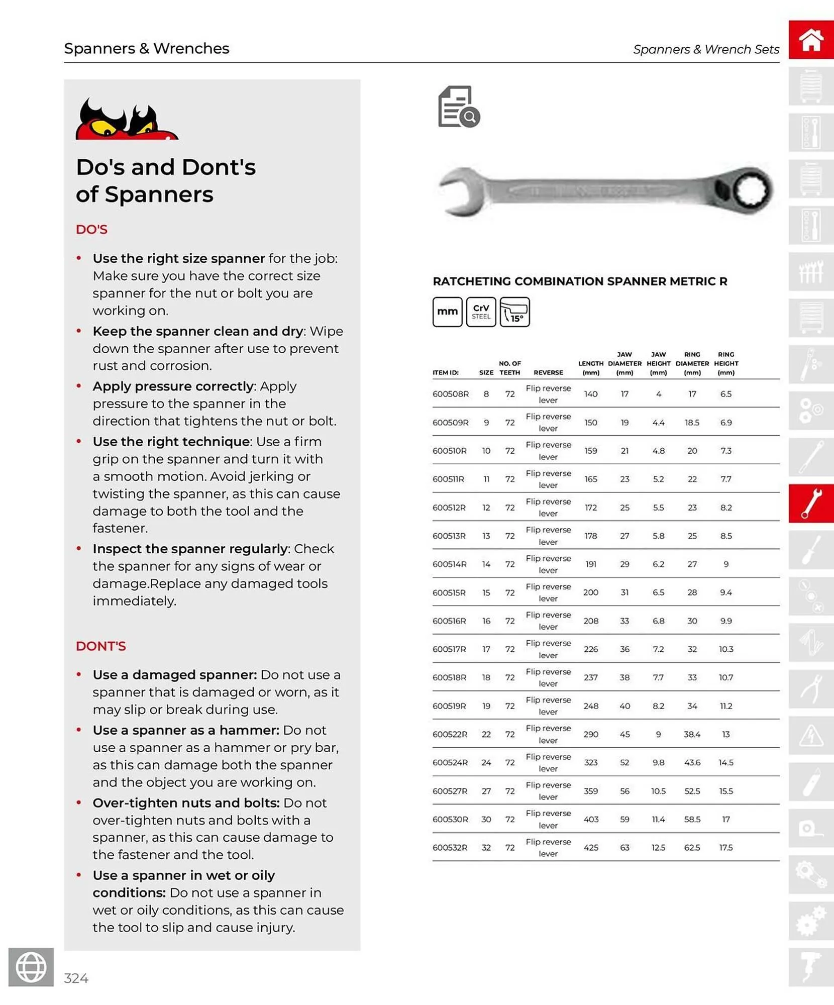 Teng Tools catalogue - Catalogue valid from 28 March to 31 December 2025 - page 325