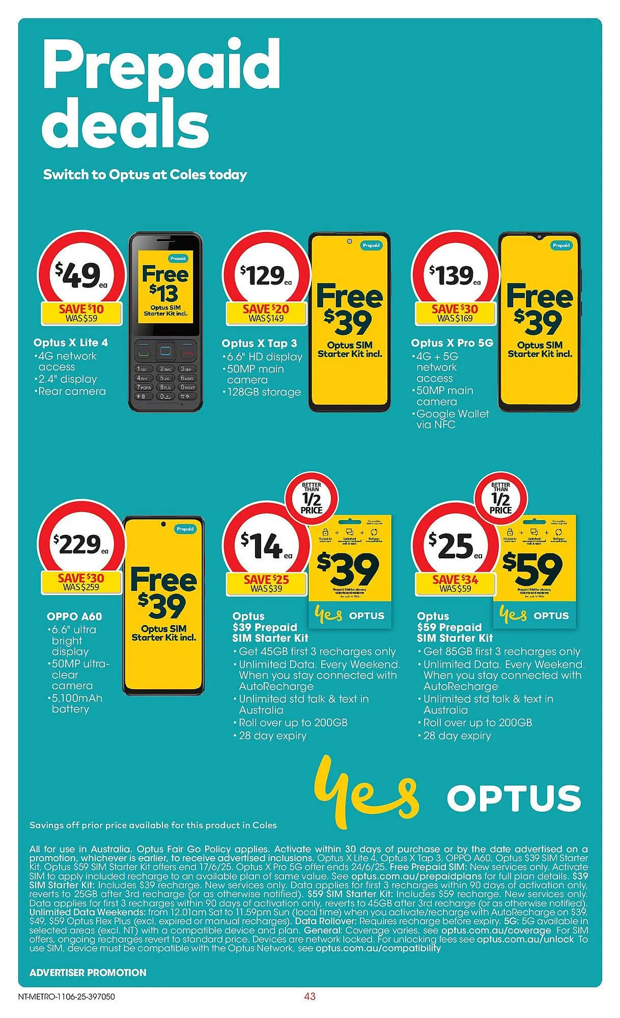 Coles catalogue - Catalogue valid from 10 June to 16 June 2025 - page 43