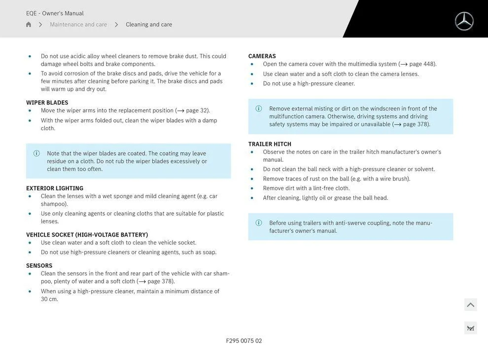 EQE Sedan - Catalogue valid from 11 September to 11 September 2025 - page 721