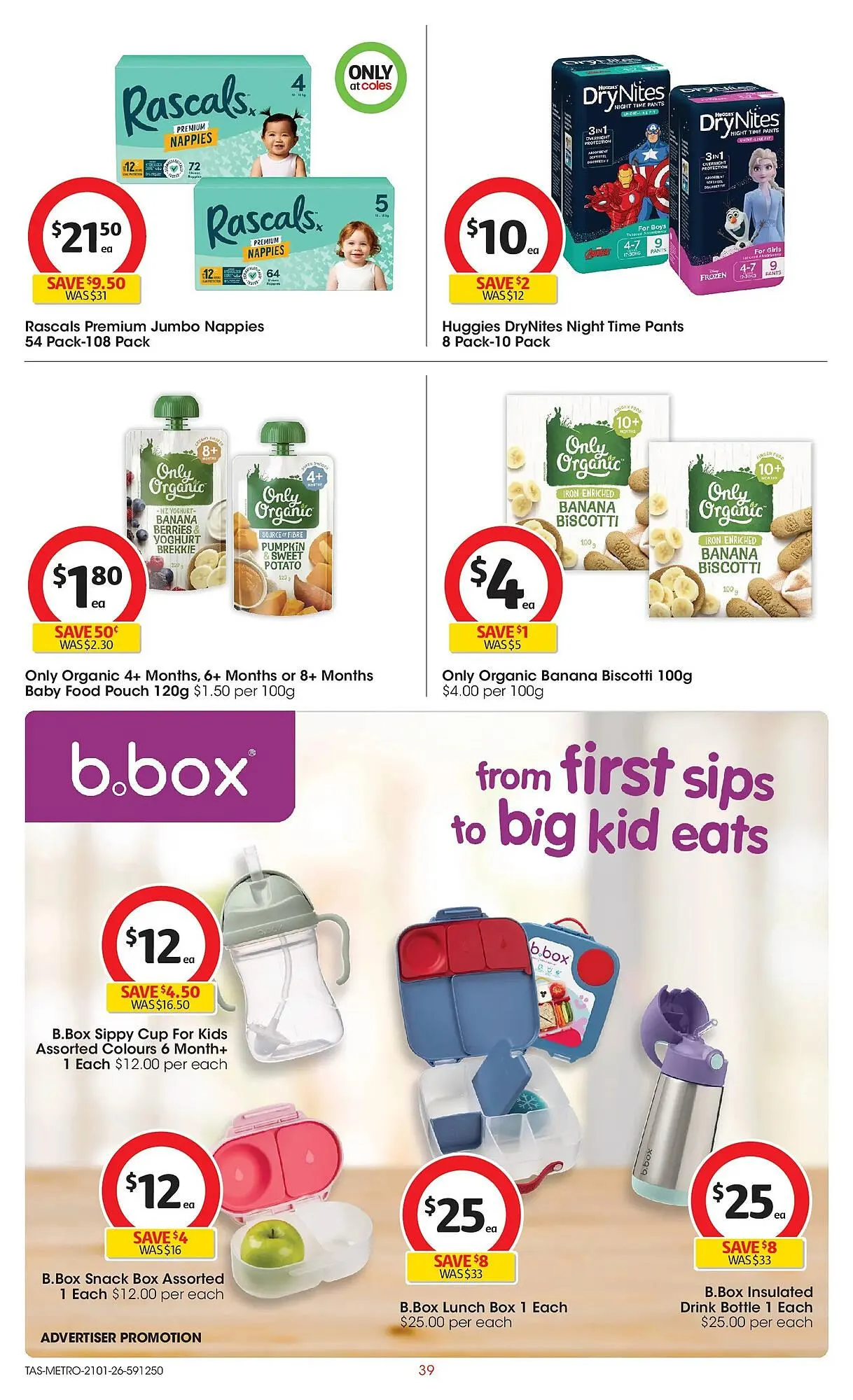 Coles catalogue - Catalogue valid from 21 January to 27 January 2026 - page 39