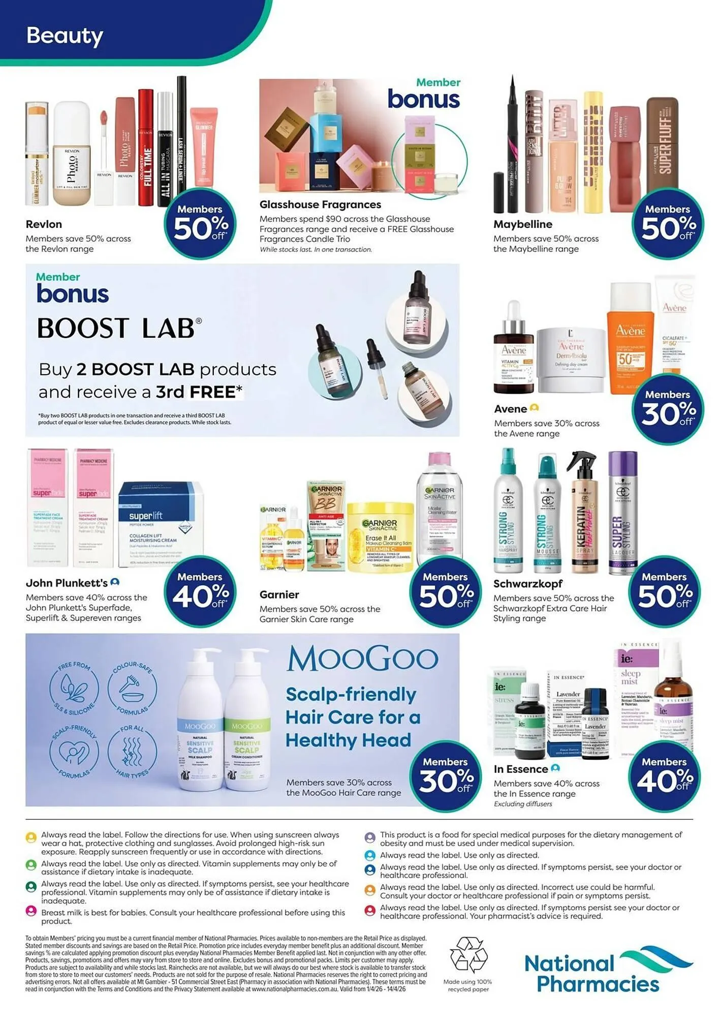 National Pharmacies catalogue - Catalogue valid from 1 April to 14 April 2026 - page 8