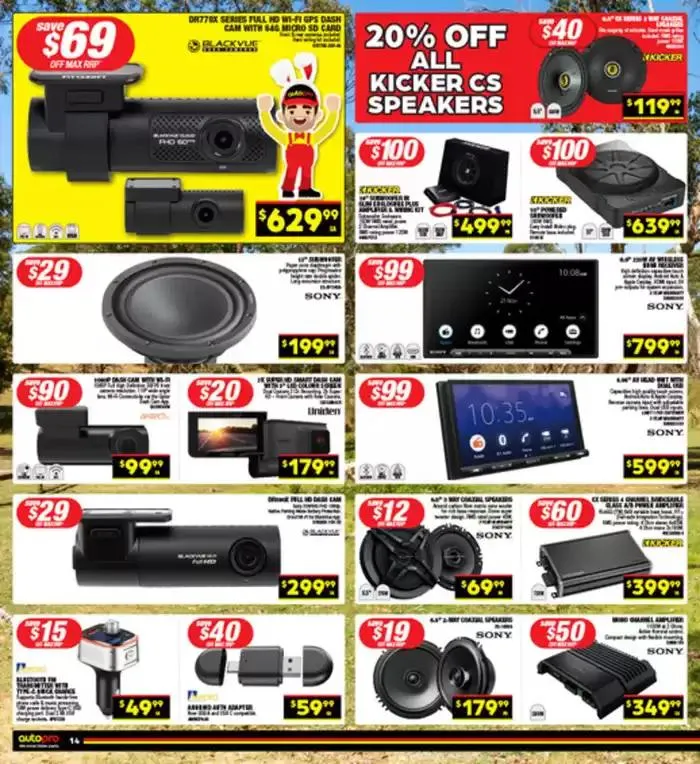 Easter Auto Deals - Catalogue valid from 26 March to 17 April 2025 - page 14