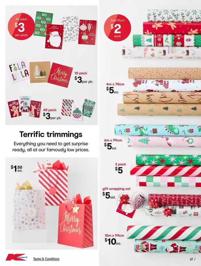 XMAS TRENDS - Low prices for life - Catalogue valid from 28 November to 18 December 2024 - page 47