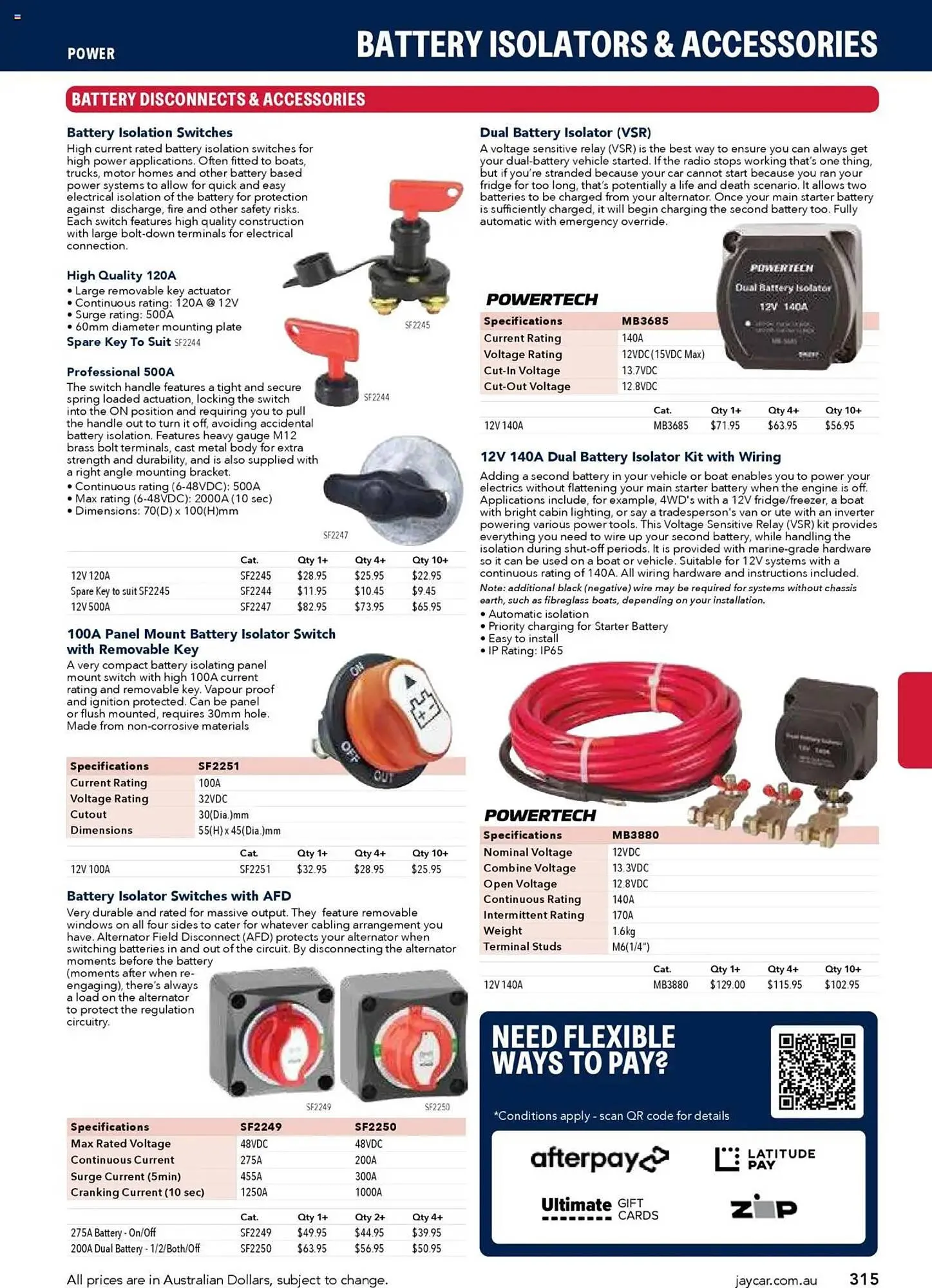 Jaycar Electronics catalogue - Catalogue valid from 8 July to 9 July 2026 - page 315