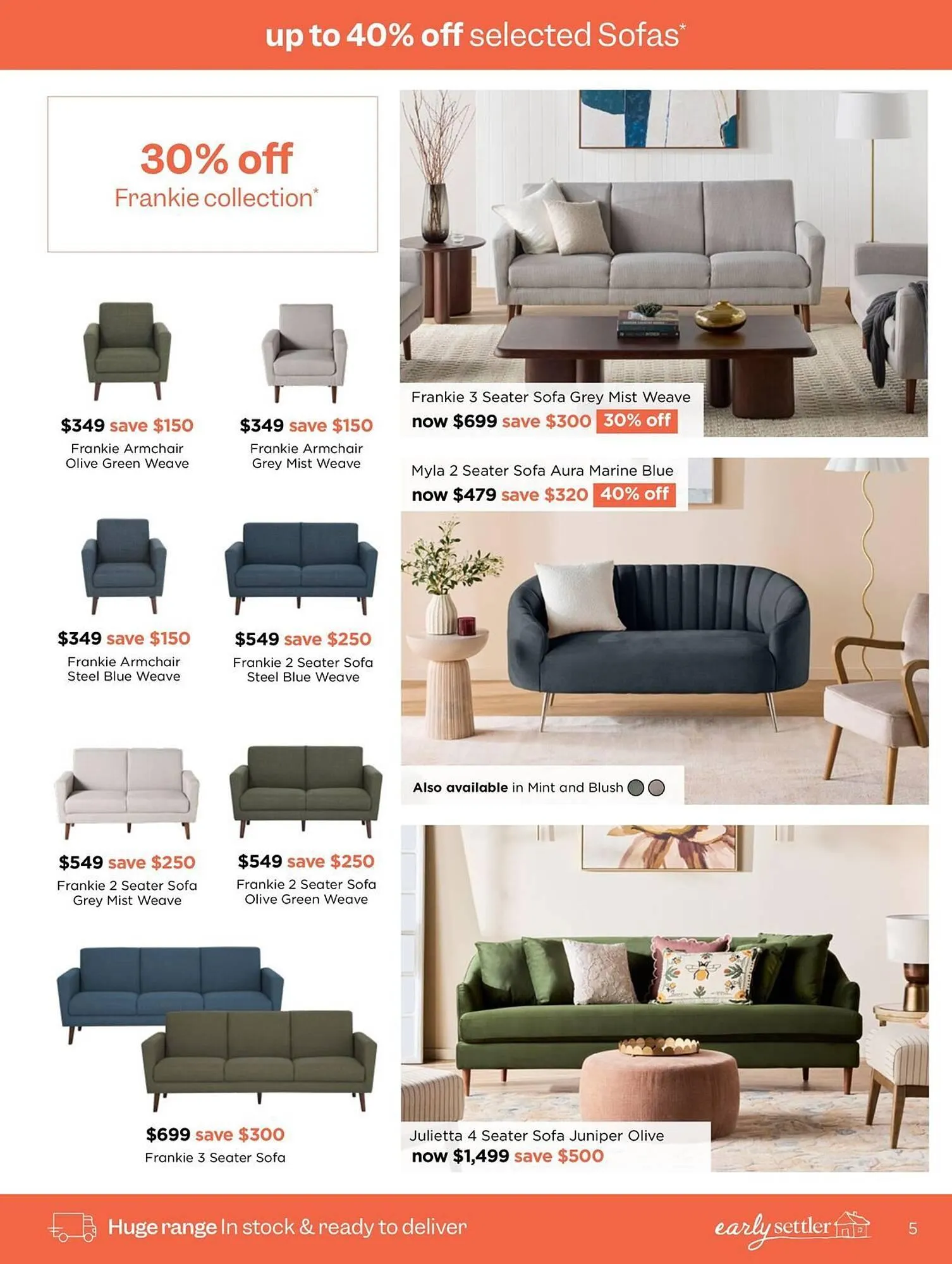 Early Settler catalogue - Catalogue valid from 24 March to 12 April 2026 - page 5