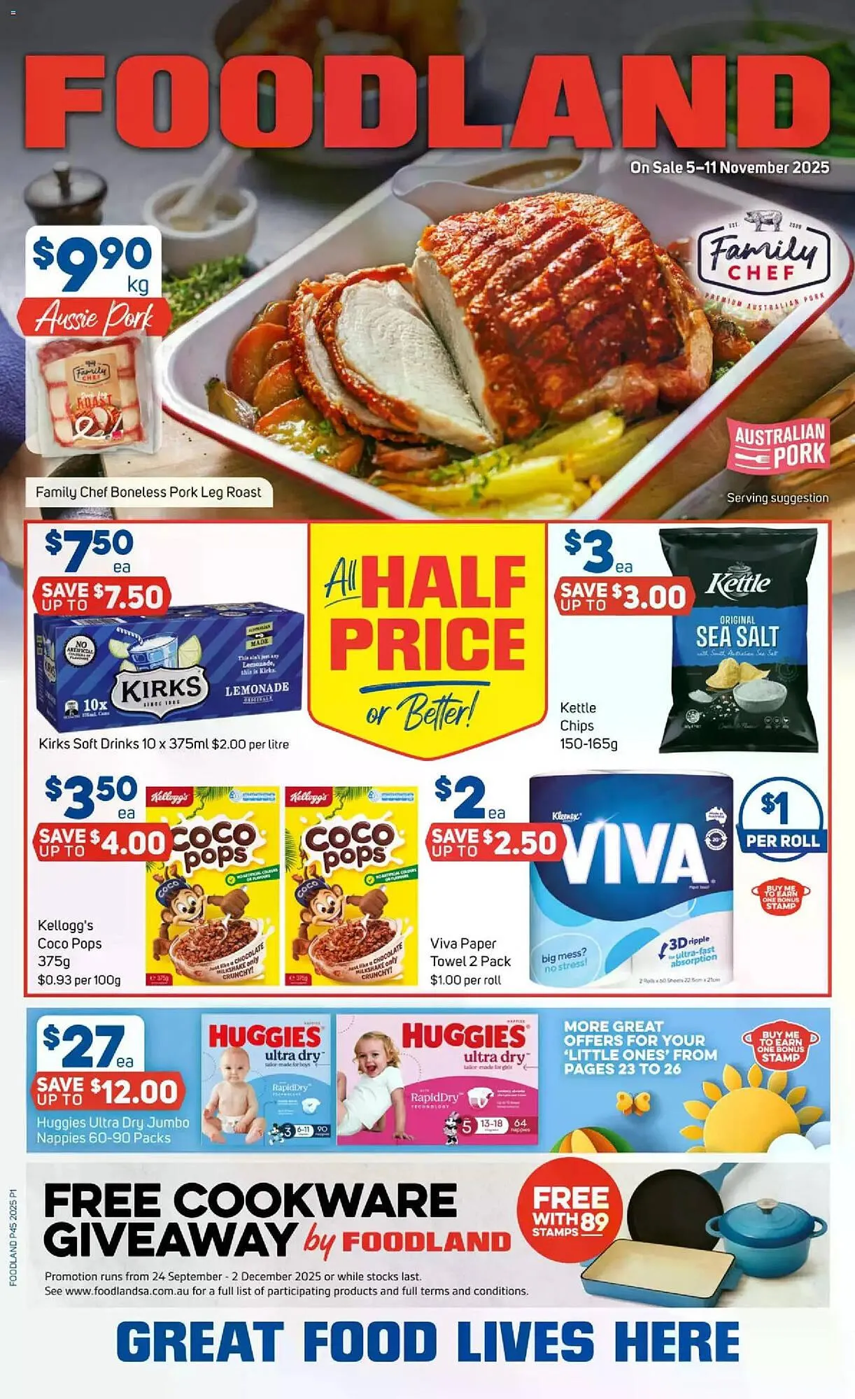 Foodland catalogue - Catalogue valid from 5 November to 11 November 2025 - page 1