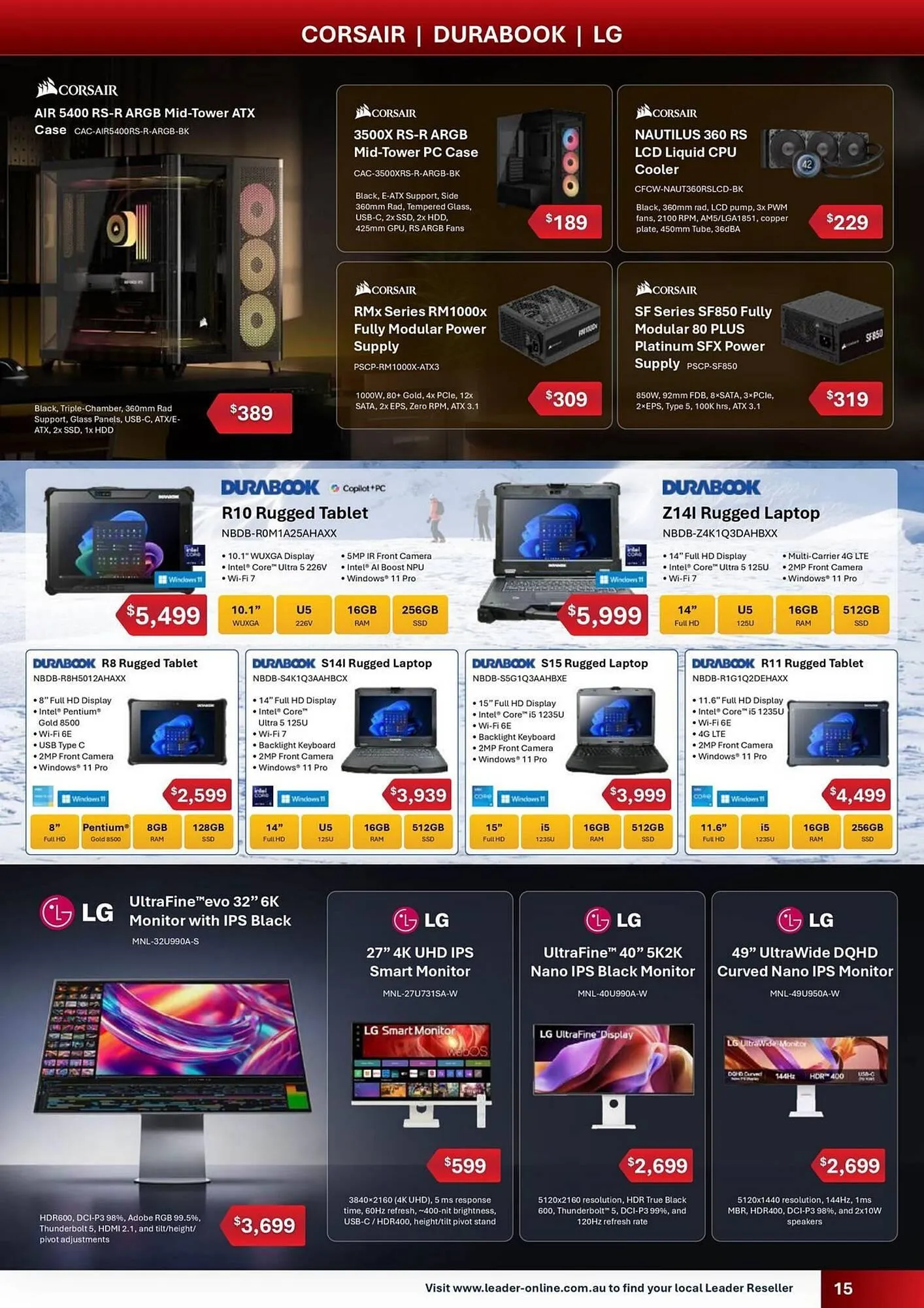 Leader Computers catalogue - Catalogue valid from 1 January to 31 March 2026 - page 15