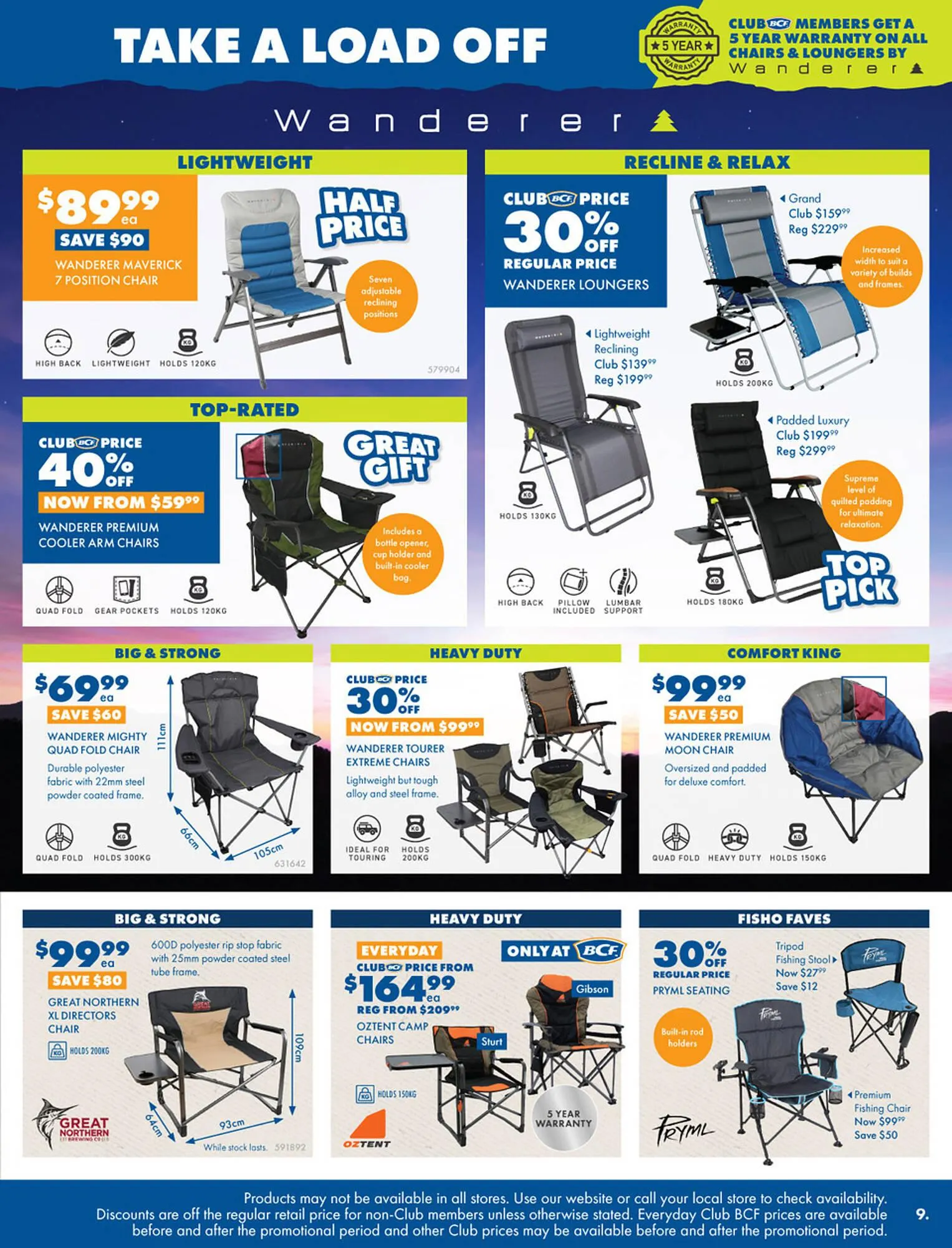 BCF catalogue - Catalogue valid from 18 August to 7 September 2025 - page 9