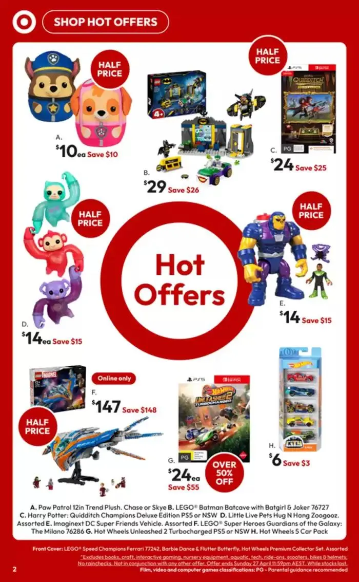Big Brand Toy Sale - Catalogue valid from 3 April to 27 April 2025 - page 2