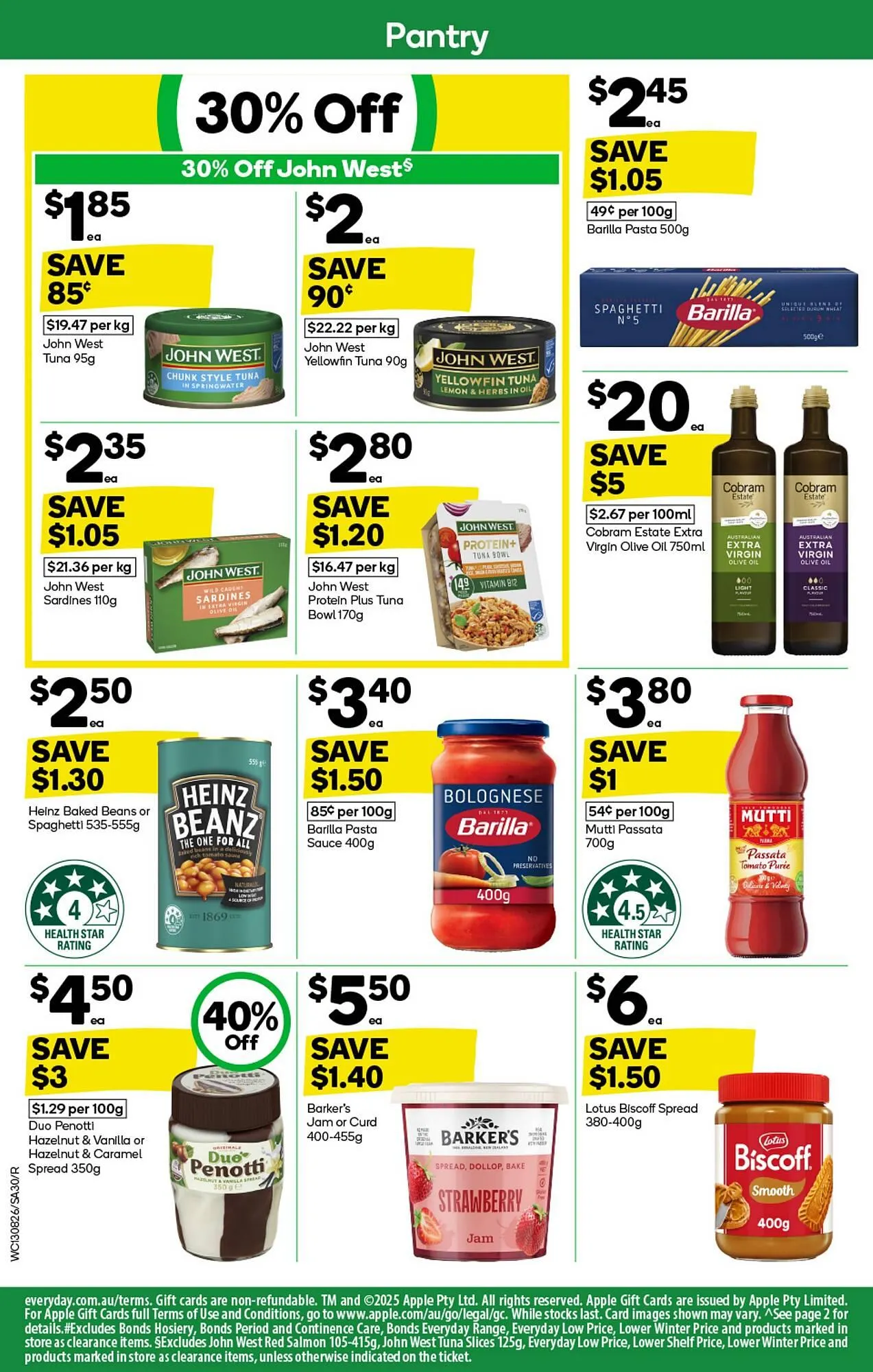 Woolworths catalogue - Catalogue valid from 13 August to 19 August 2025 - page 30