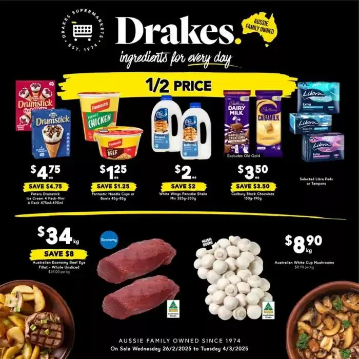 Drakes 26/02 - Catalogue valid from 26 February to 4 March 2025 - page 1