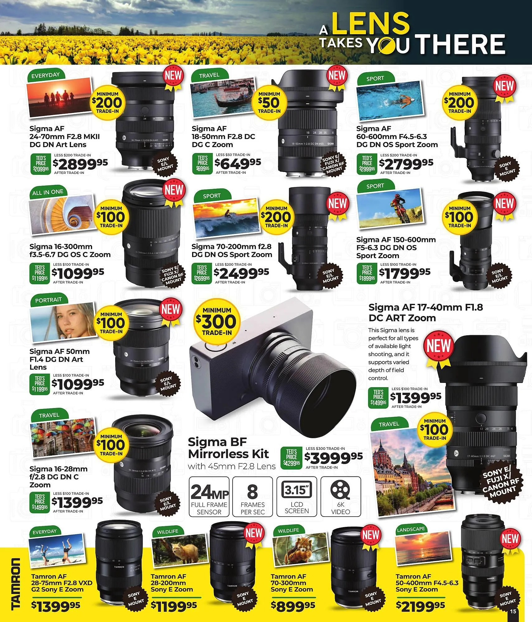 Teds Cameras catalogue - Catalogue valid from 1 September to 30 September 2025 - page 15
