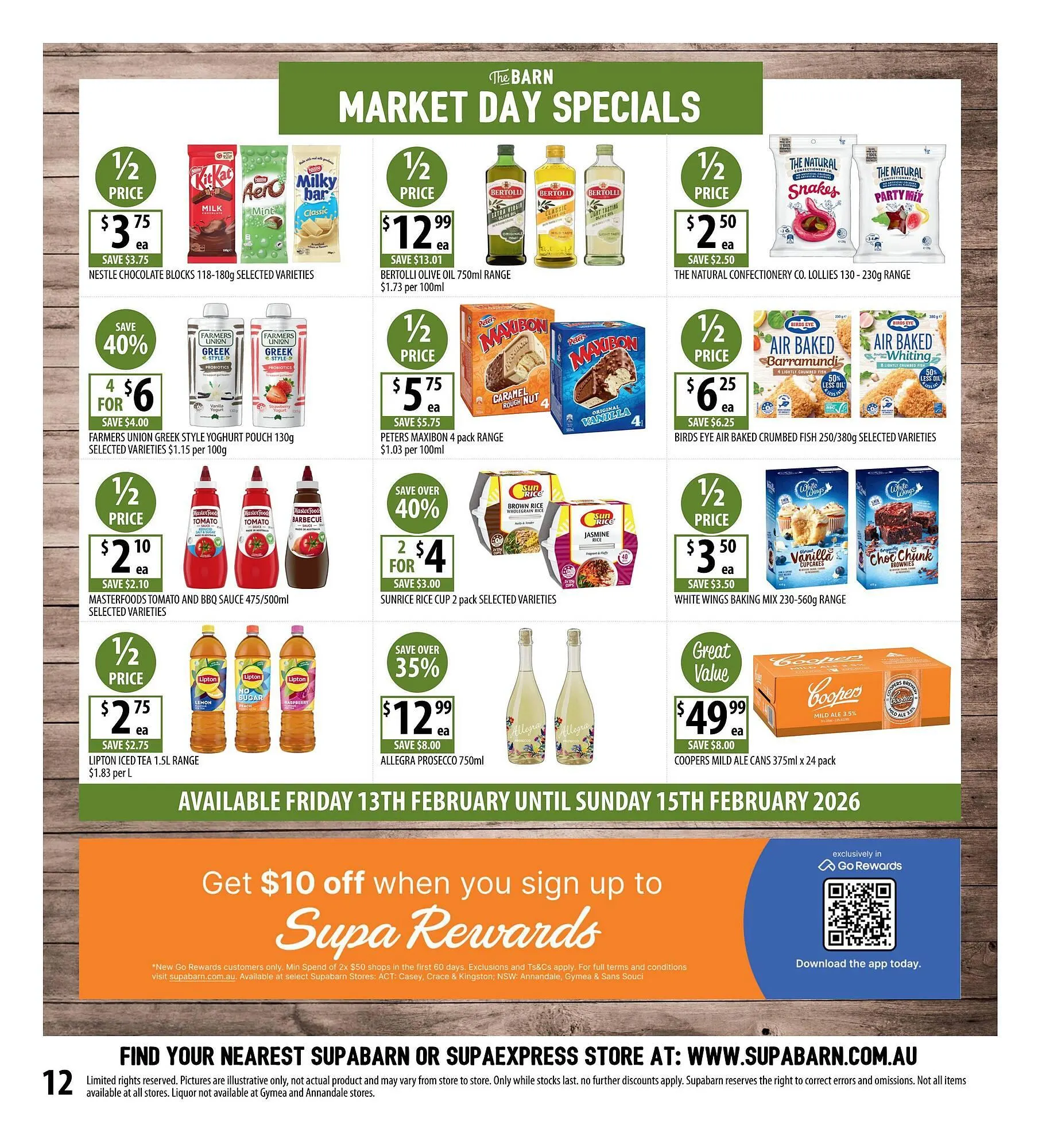 Supabarn catalogue - Catalogue valid from 11 February to 17 February 2026 - page 12