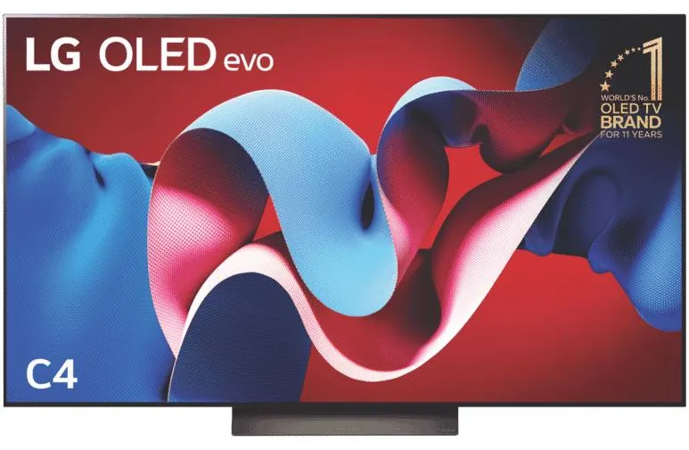 LG 77" OLED EVO C4 4K Smart TV 24