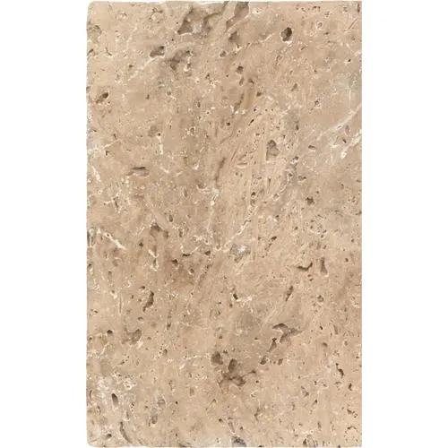 Travertine Almond Blend Tumbled 30mm Paver Commercial Grade
