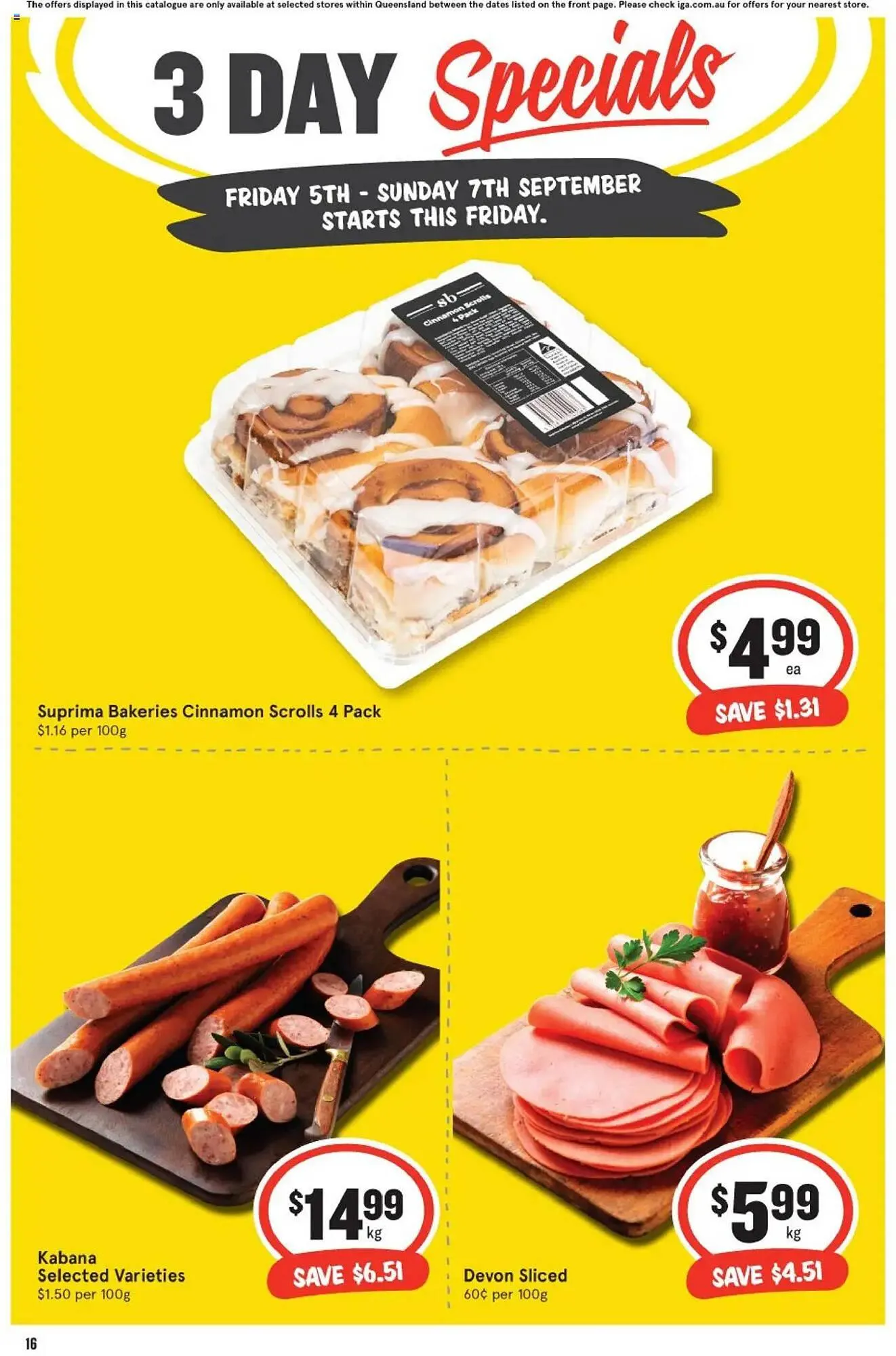 IGA catalogue - Catalogue valid from 4 September to 7 September 2025 - page 2