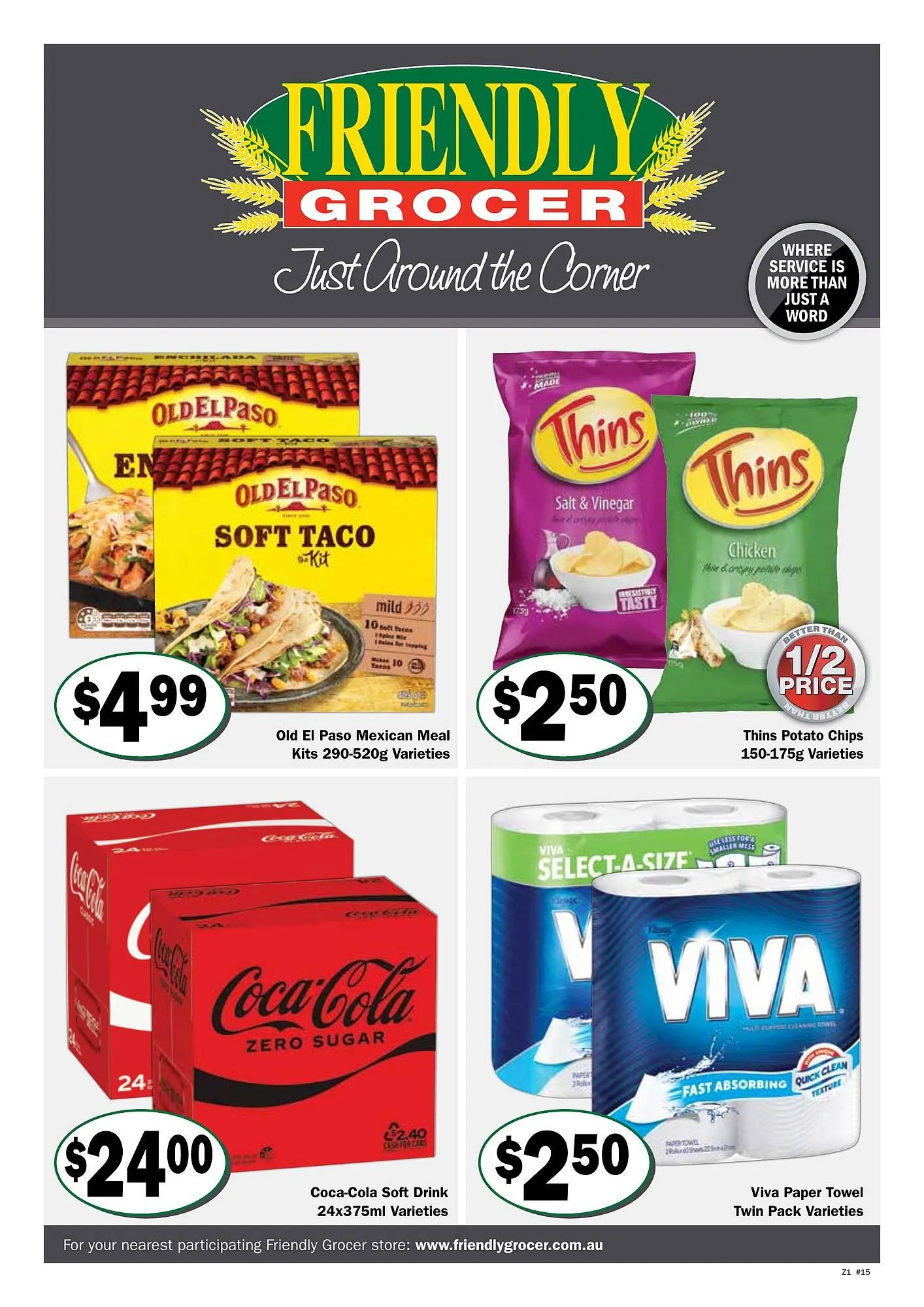 Friendly Grocer catalogue - 1
