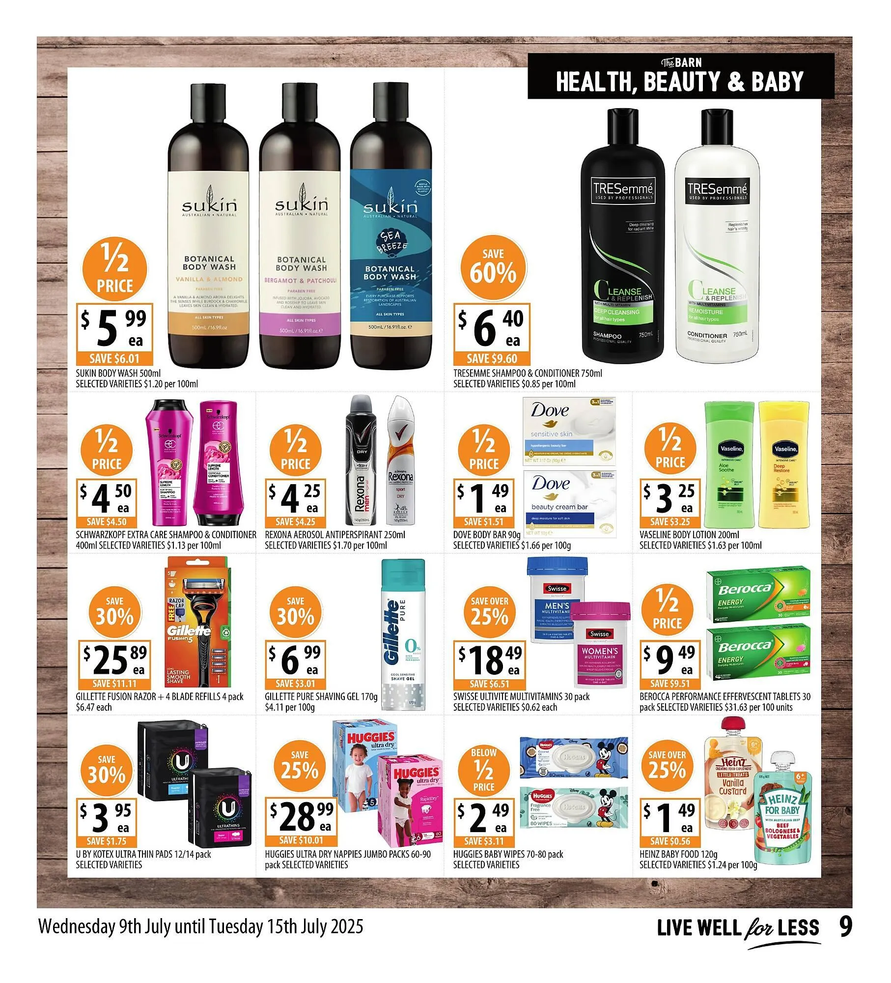 Supabarn catalogue - Catalogue valid from 9 July to 15 July 2025 - page 9