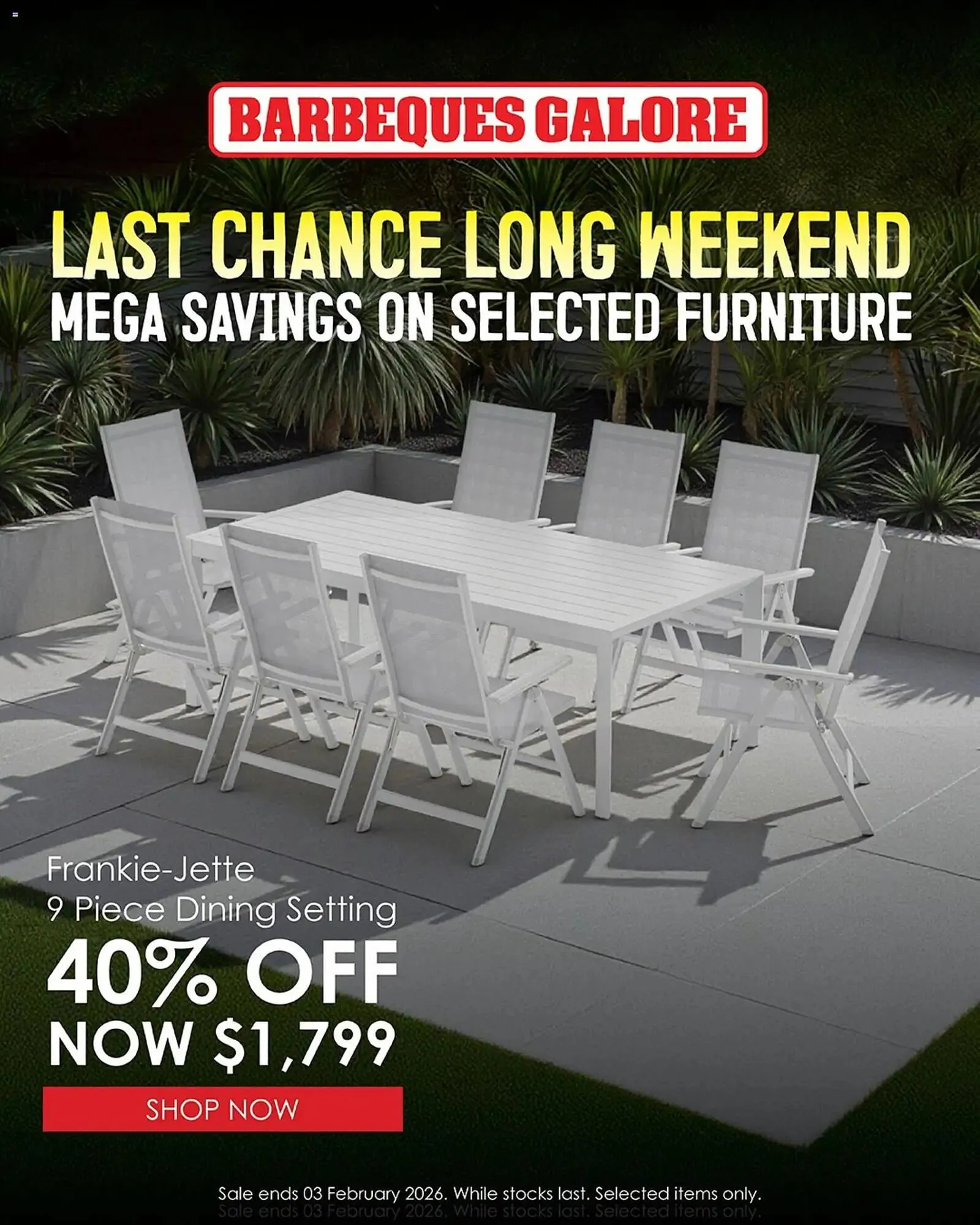 Barbeques Galore catalogue - Catalogue valid from 27 January to 3 February 2026 - page 3