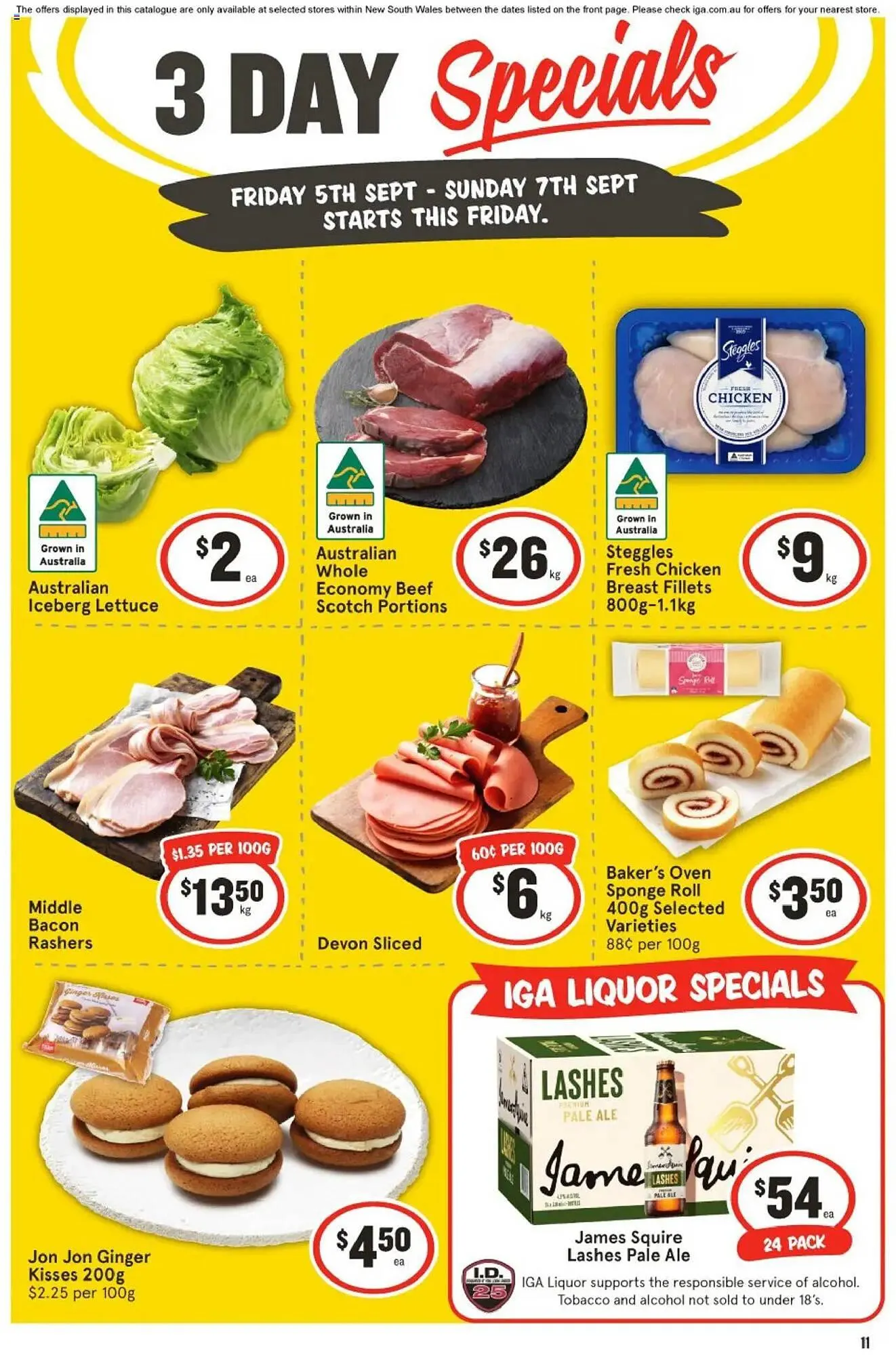 IGA catalogue - 1