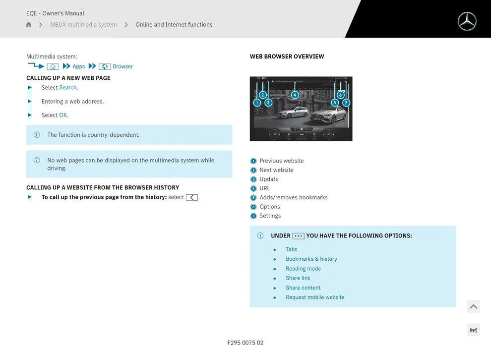 EQE Sedan - Catalogue valid from 11 September to 11 September 2025 - page 671