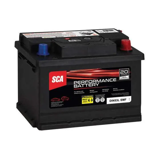 SCA Performance Car Battery DIN53L SMF