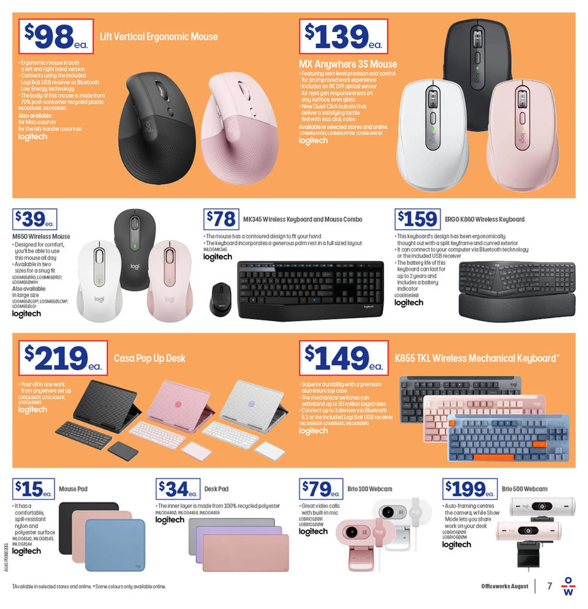 Officeworks catalogue - Catalogue valid from 7 August to 21 August 2025 - page 7
