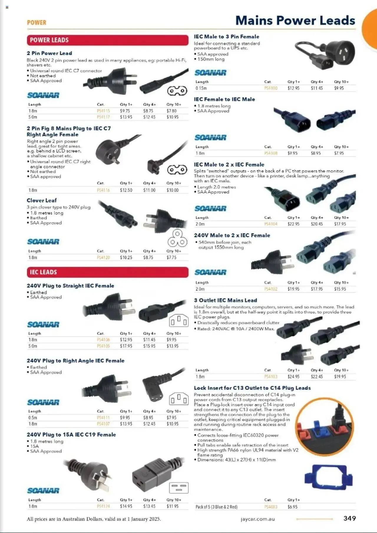 Jaycar Celebrating 40 Years in Electronics - Catalogue valid from 1 January to 29 August 2025 - page 281