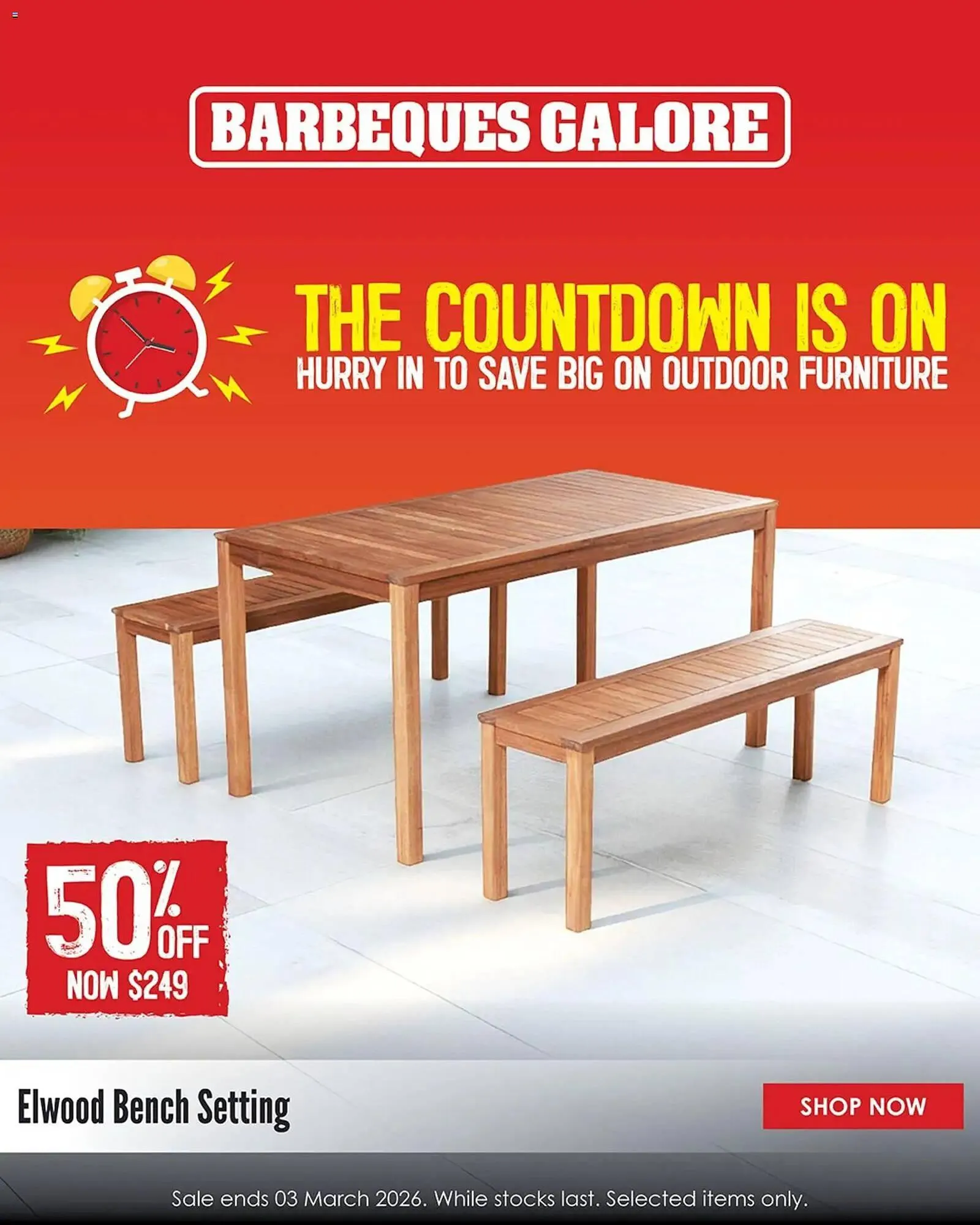 Barbeques Galore catalogue - Catalogue valid from 26 February to 3 March 2026 - page 3