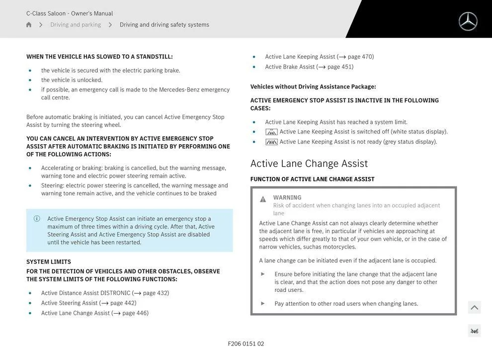 C-Class Sedan - Catalogue valid from 11 September to 11 September 2025 - page 446