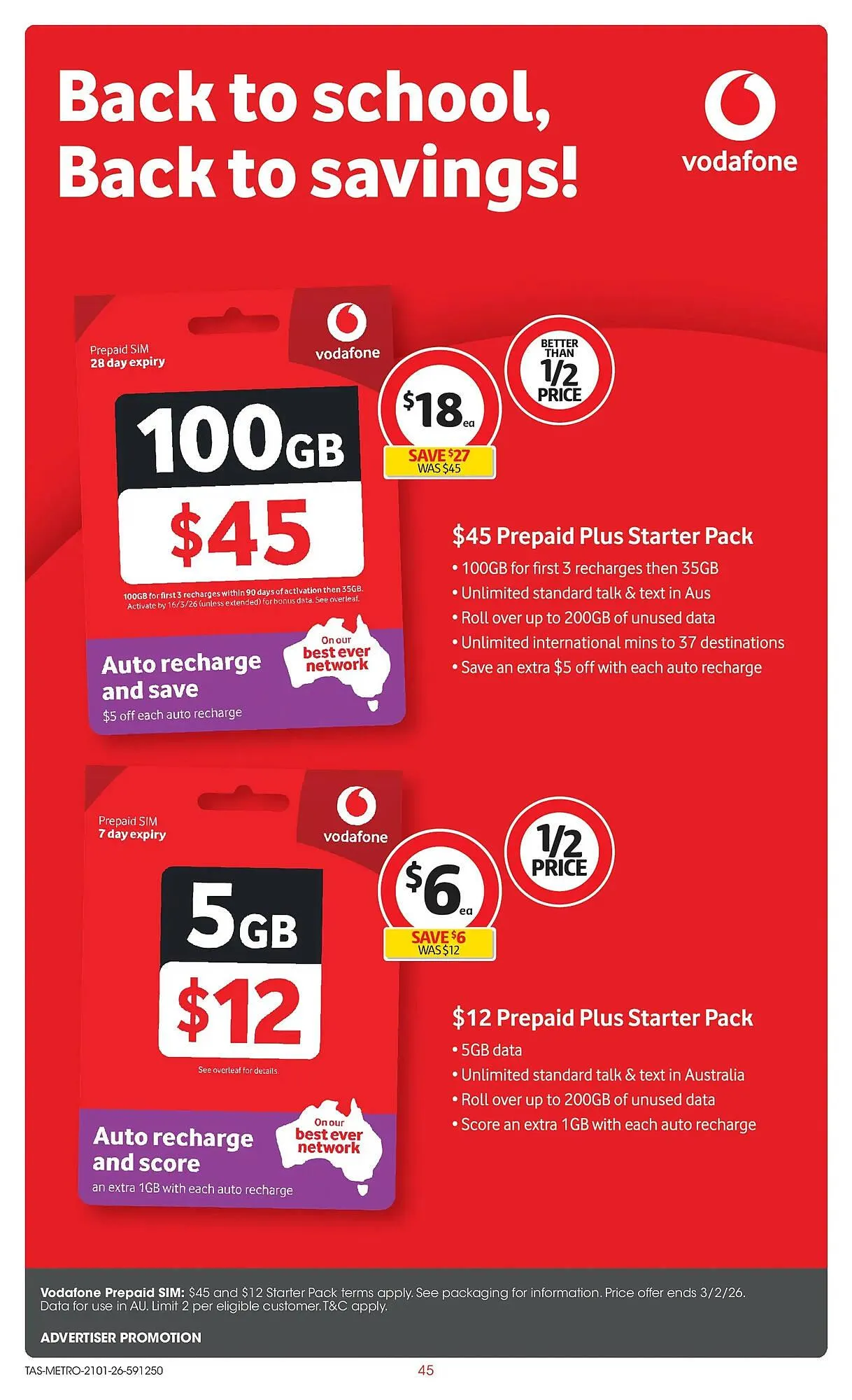 Coles catalogue - Catalogue valid from 21 January to 27 January 2026 - page 45