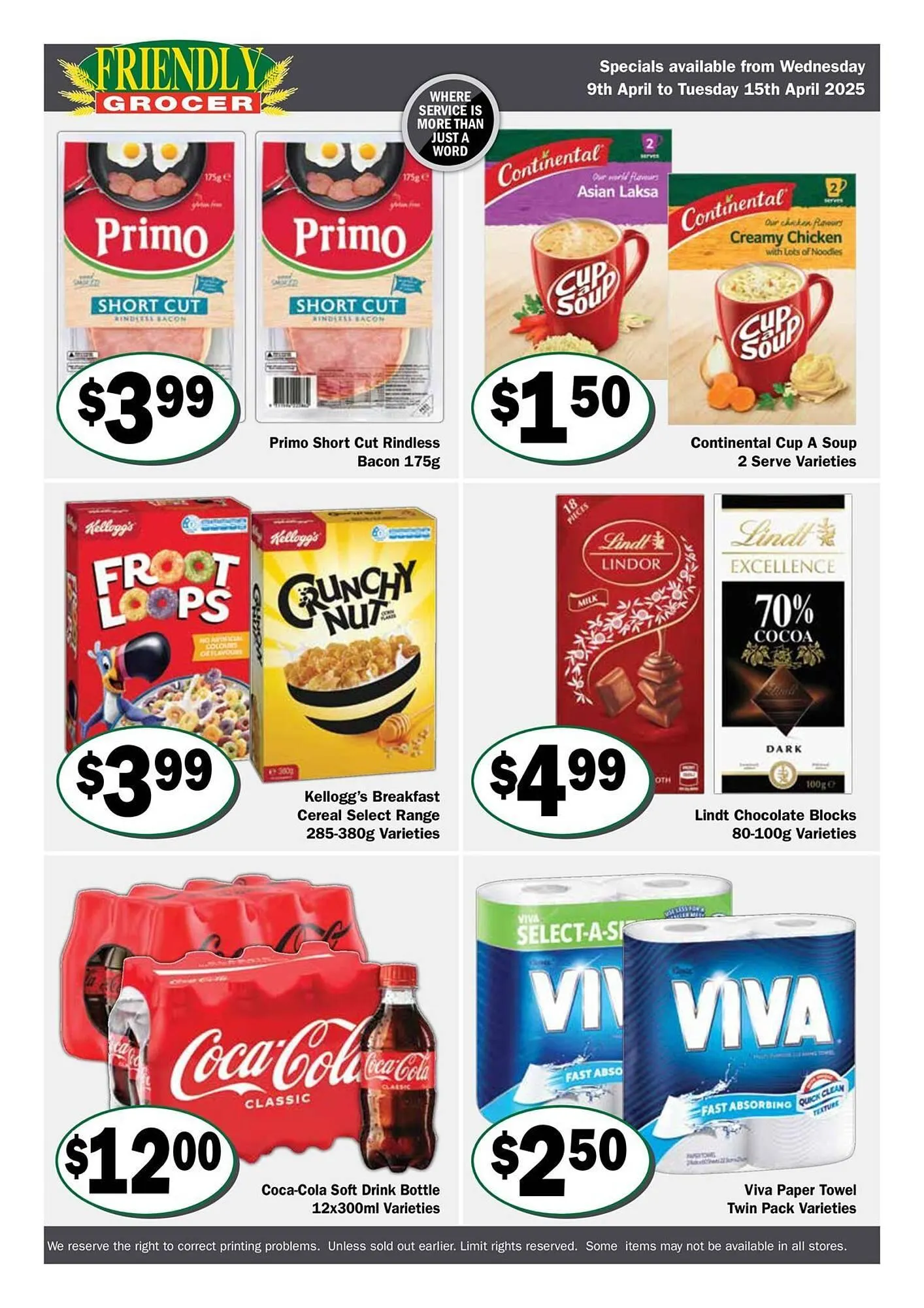 Friendly Grocer catalogue - Catalogue valid from 9 April to 15 April 2025 - page 4