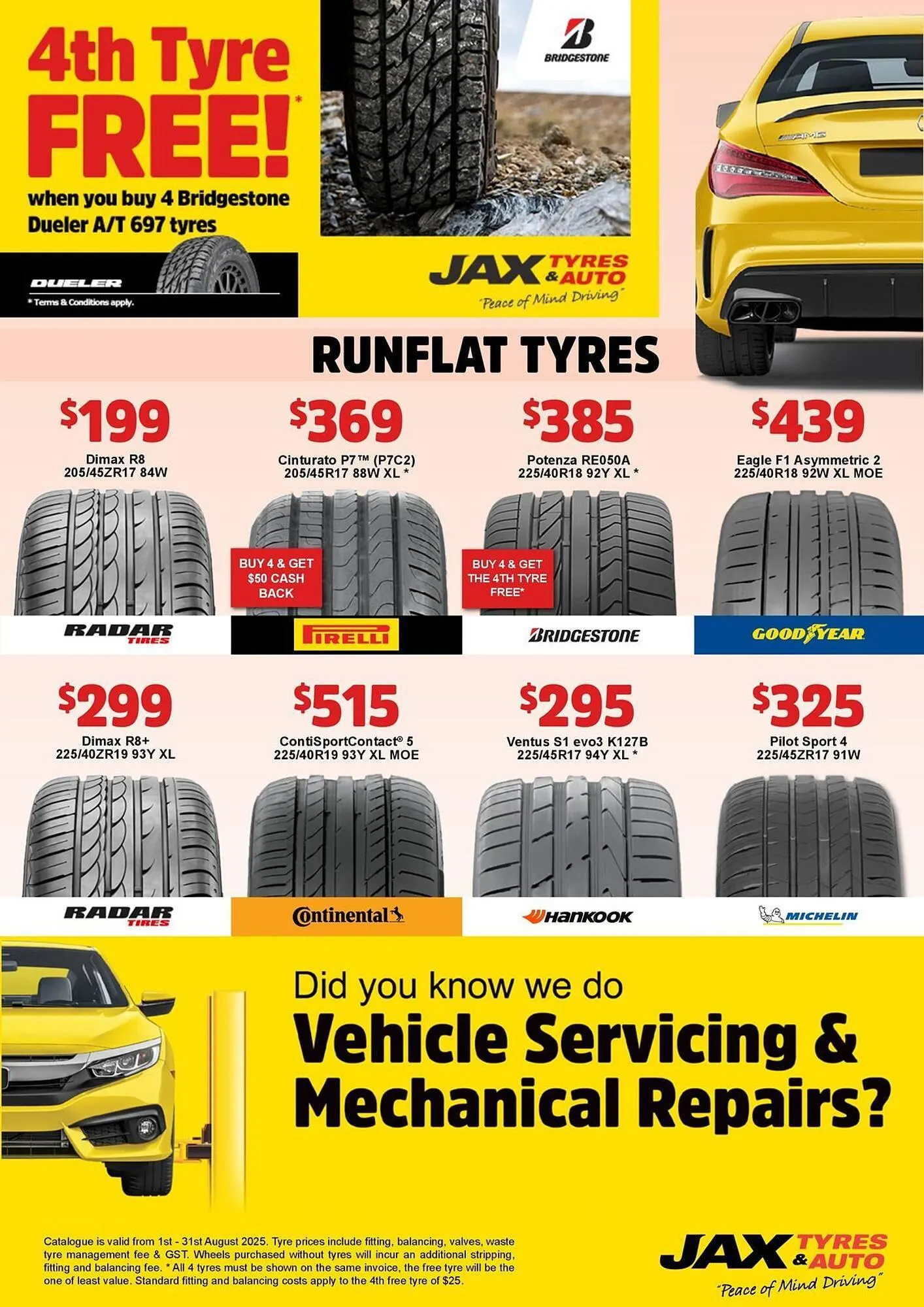 Jax Tyres catalogue - Catalogue valid from 1 August to 31 August 2025 - page 9