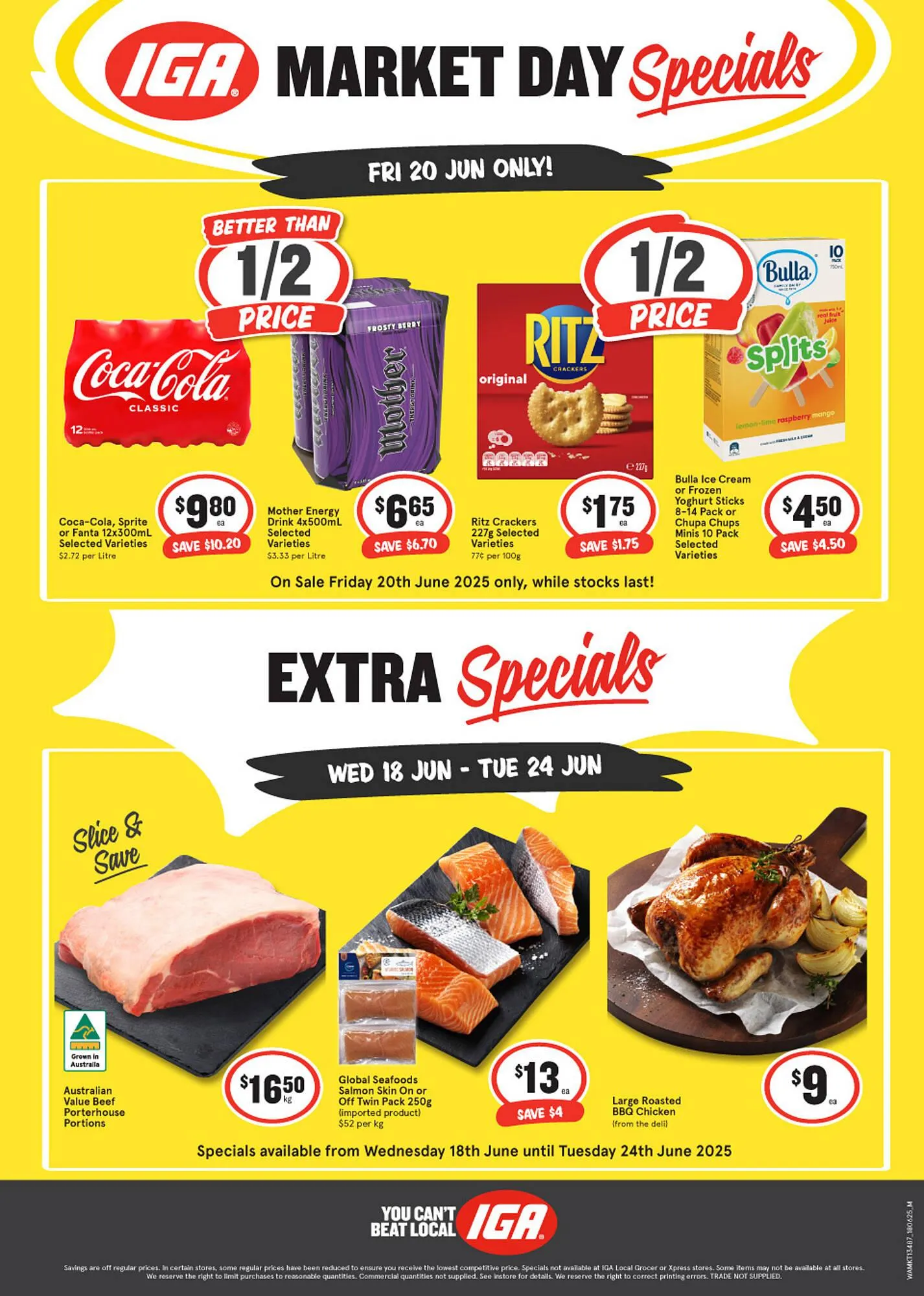 IGA catalogue - Catalogue valid from 18 June to 24 June 2025 - page 1