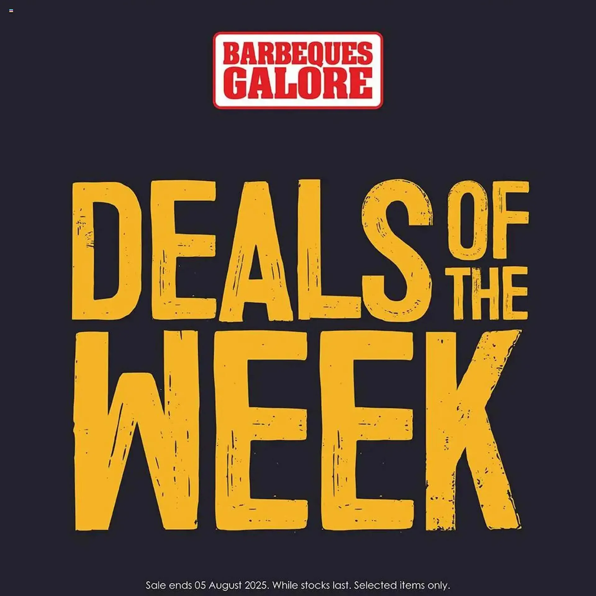 Barbeques Galore catalogue - Catalogue valid from 29 July to 5 August 2025 - page 1