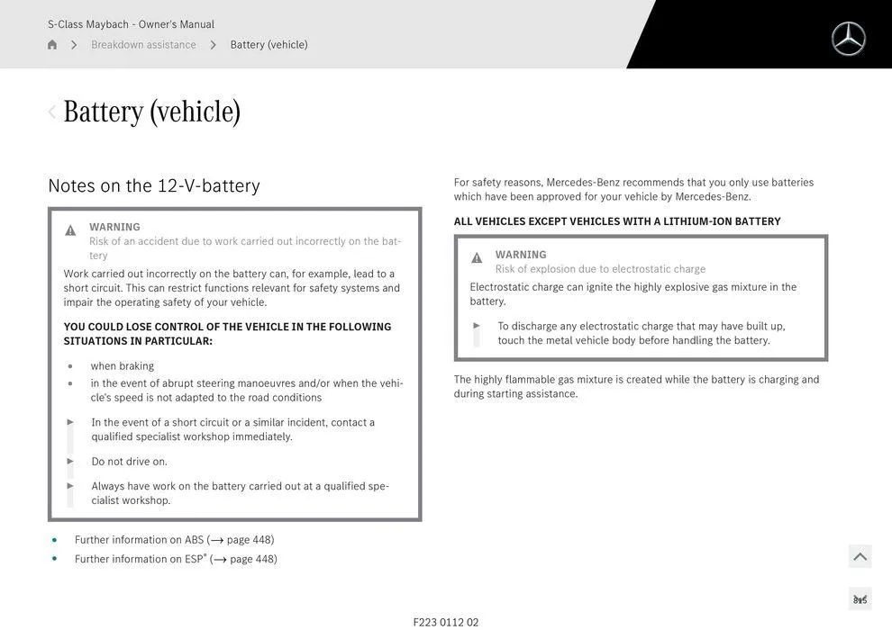 S - Class Maybach - Catalogue valid from 11 September to 11 September 2025 - page 815