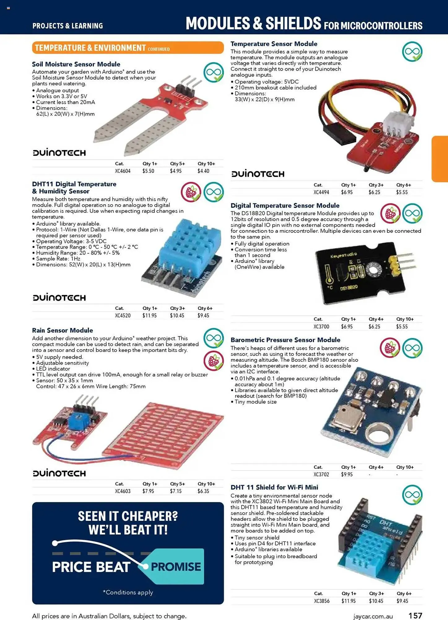 Jaycar Electronics catalogue - Catalogue valid from 8 July to 9 July 2026 - page 157