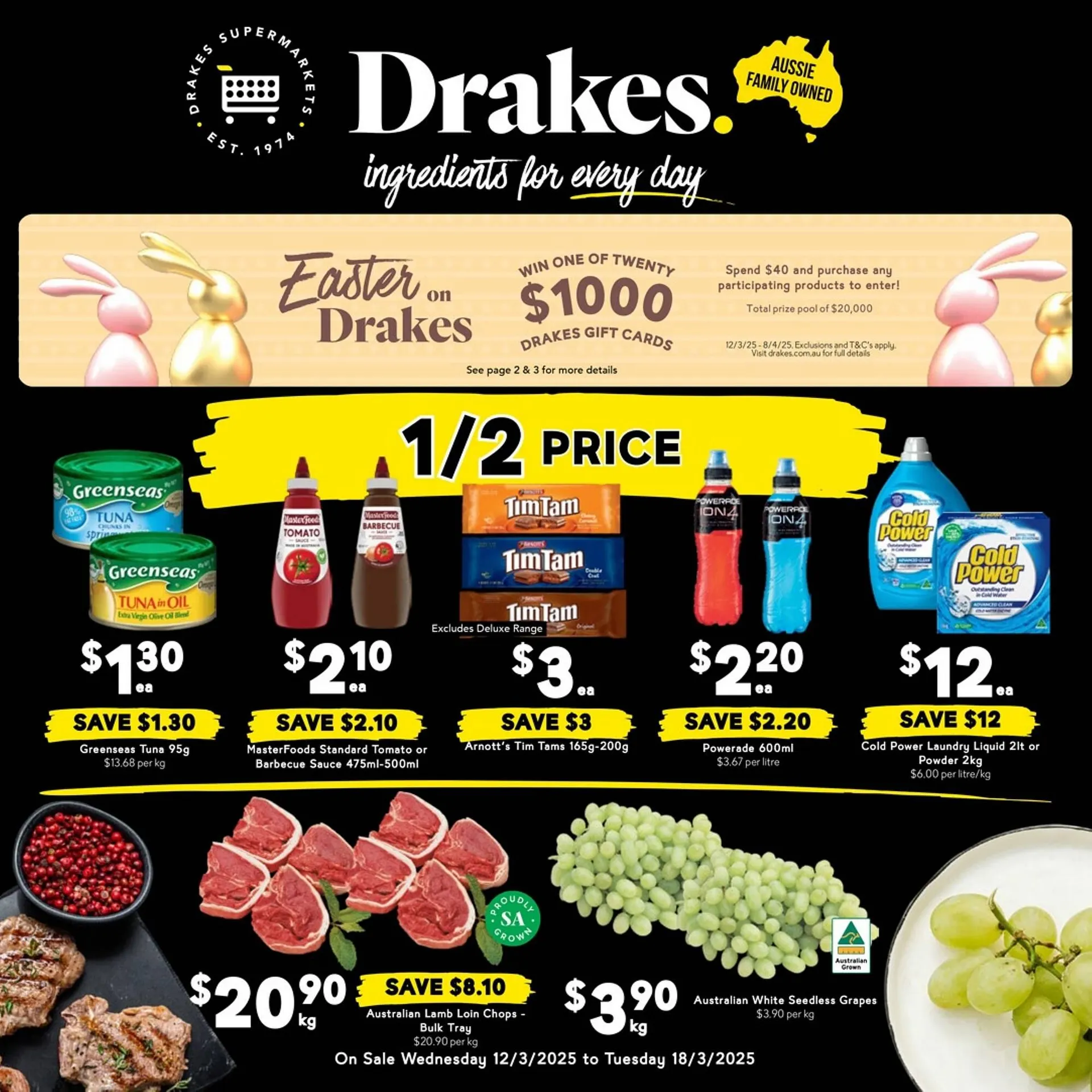 Drakes catalogue - Catalogue valid from 12 March to 18 March 2025 - page 1