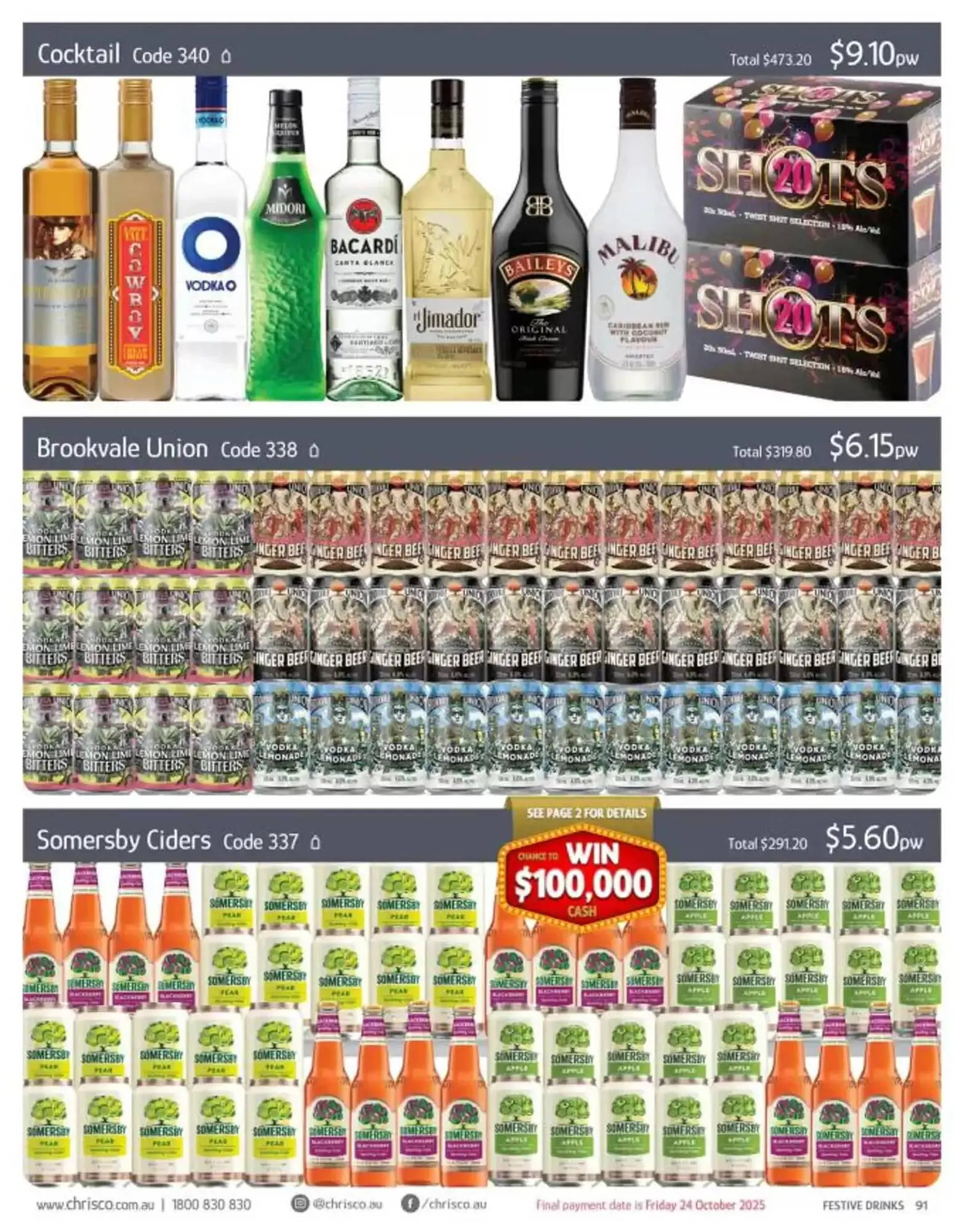 Chrisco Hampers catalogue - Catalogue valid from 2 December to 31 December 2025 - page 91